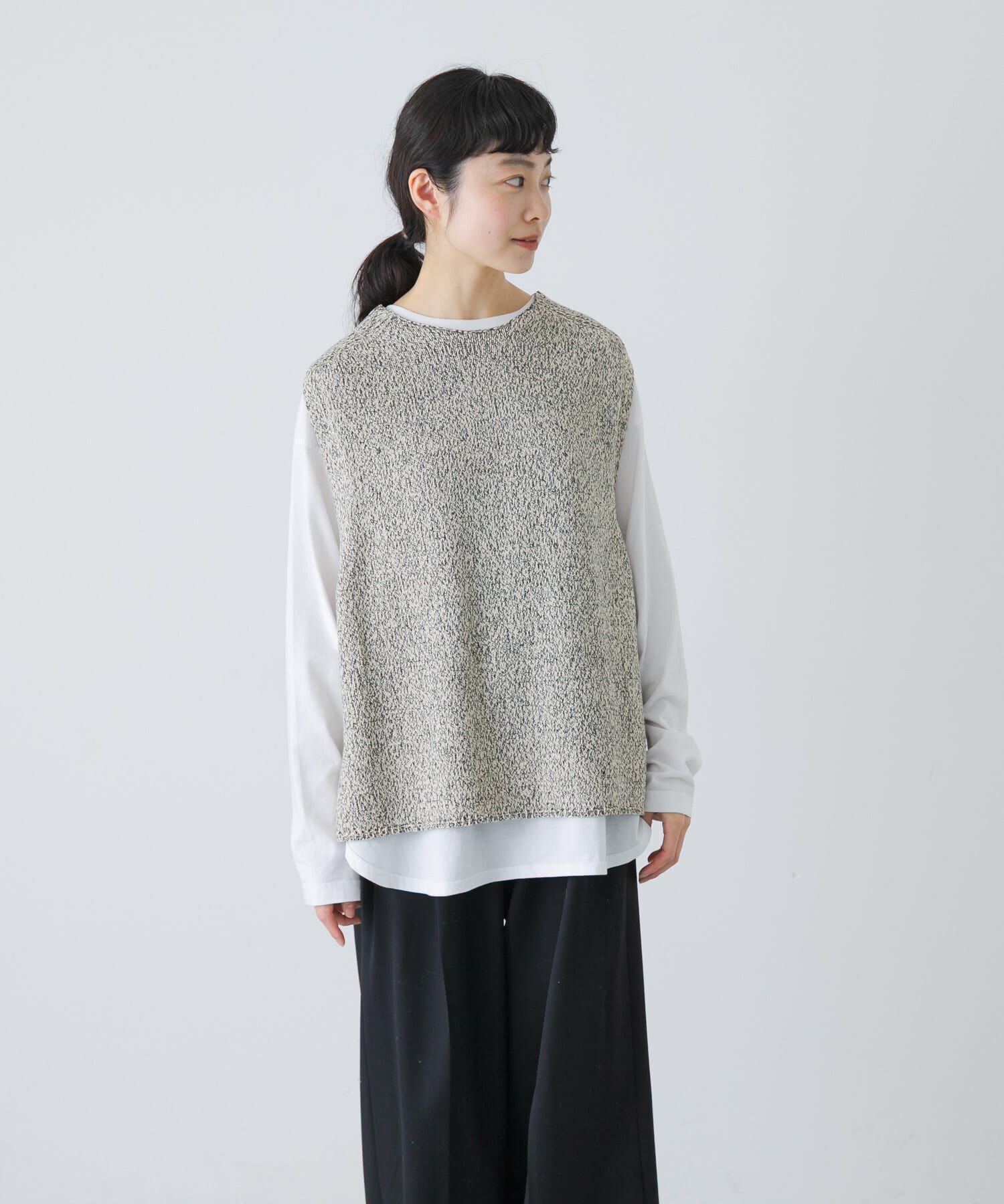 テープヤーンニットベスト（かぐれ）｜ルミネのファッション通販