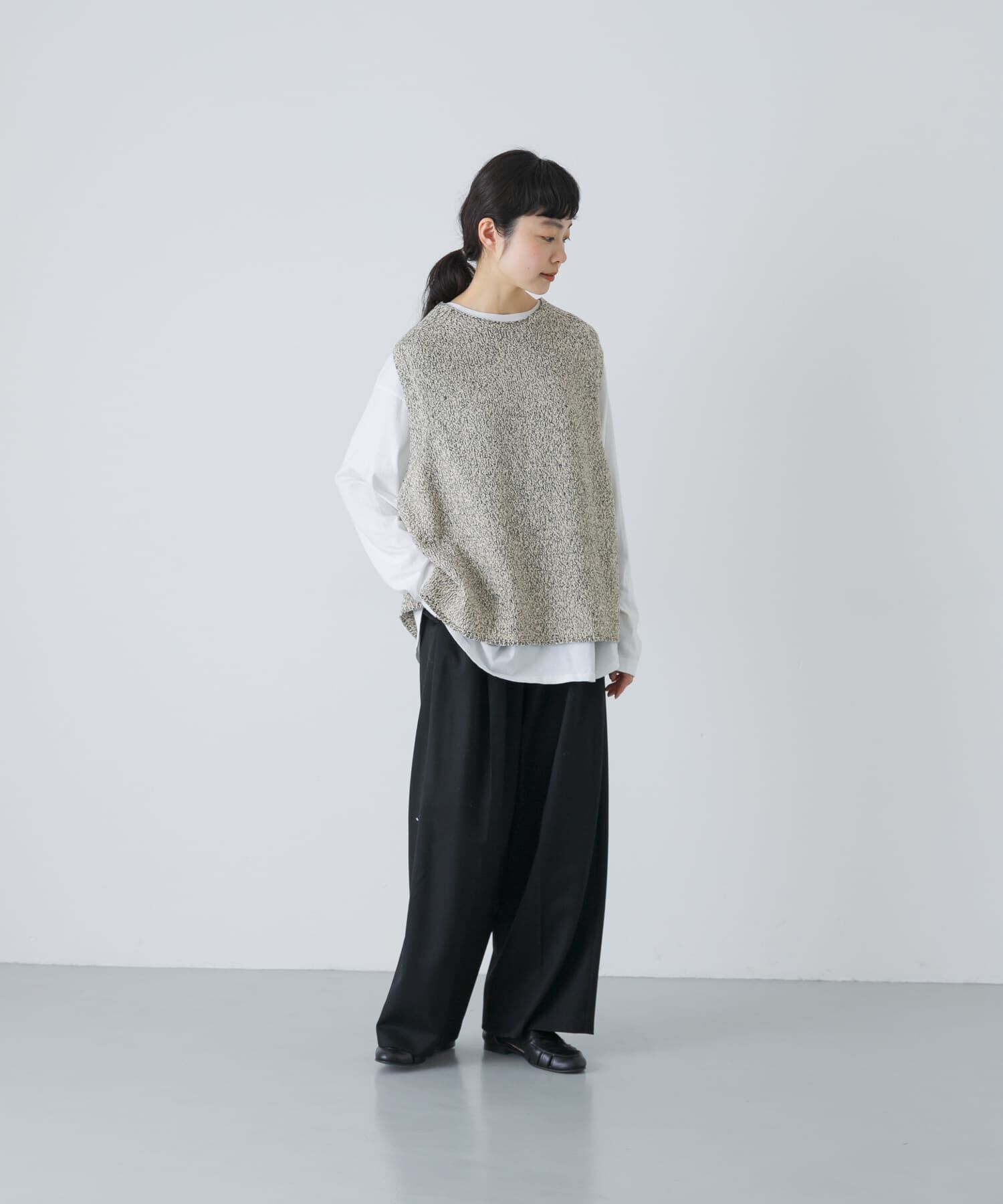 テープヤーンニットベスト（かぐれ）｜ルミネのファッション通販