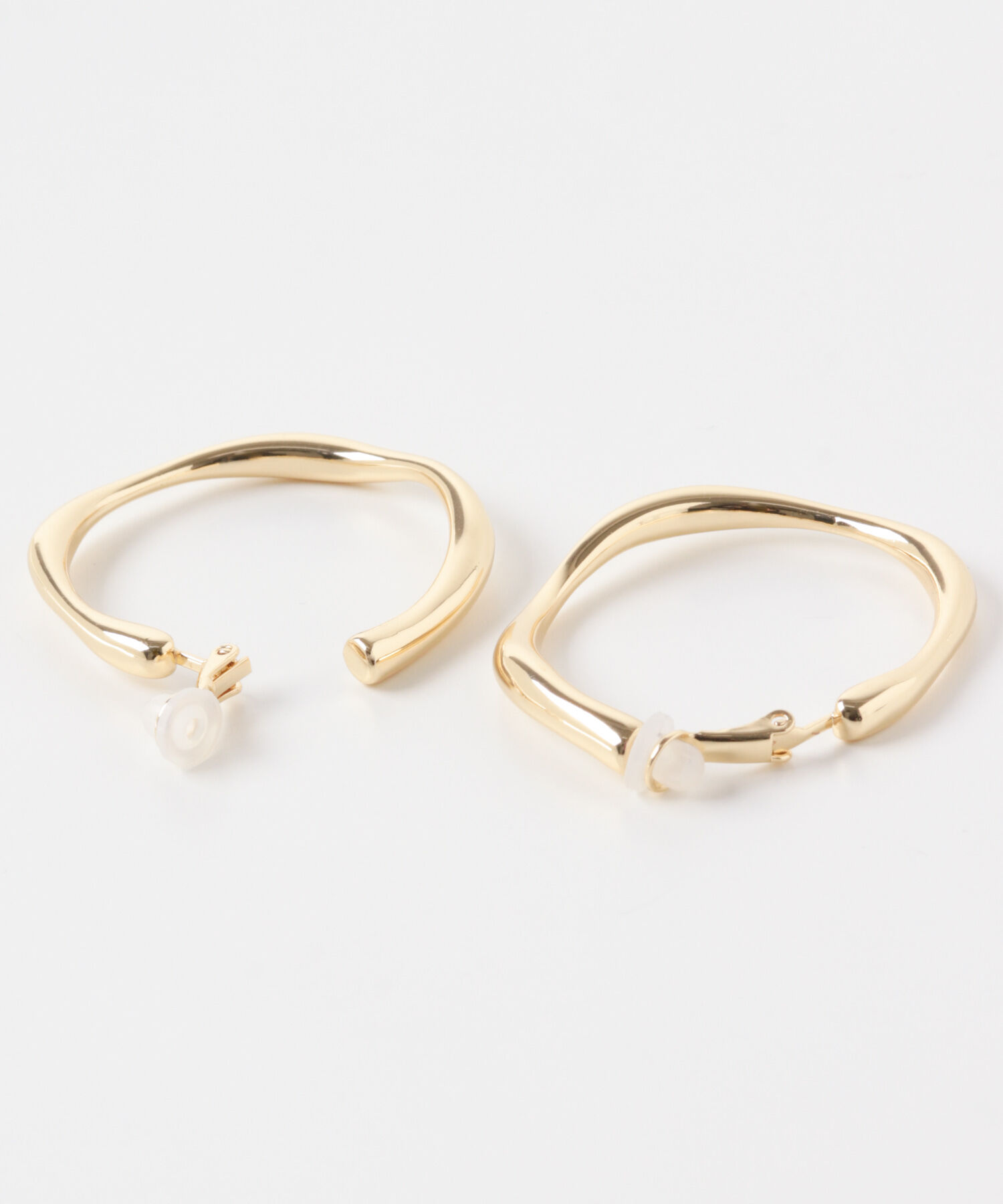 SMELLY「ニュアンスメタルビッグフープイヤリング」|イヤリング|