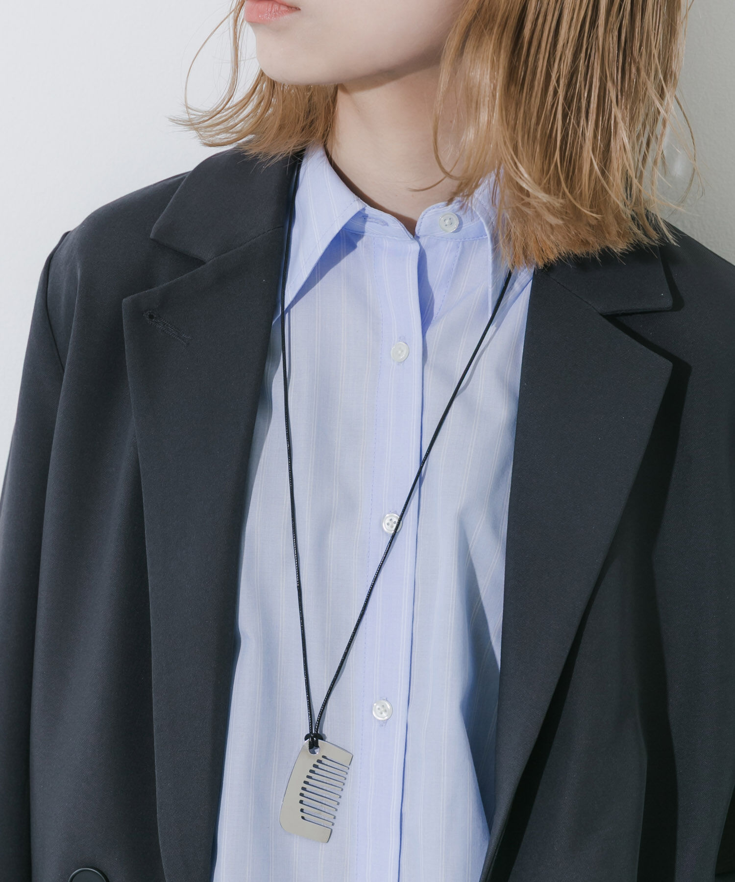 SMELLY「メタルコームコードネックレス」|ネックレス|