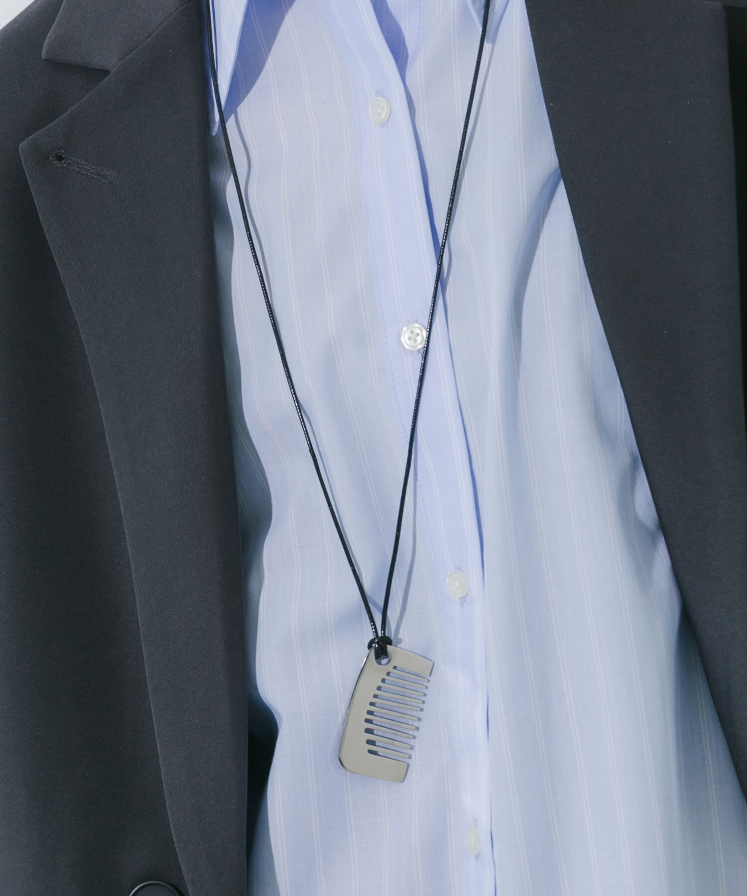 SMELLY「メタルコームコードネックレス」|ネックレス|