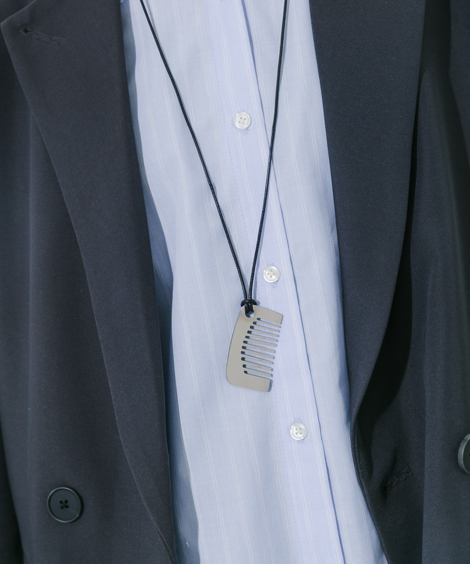 SMELLY「メタルコームコードネックレス」|ネックレス|