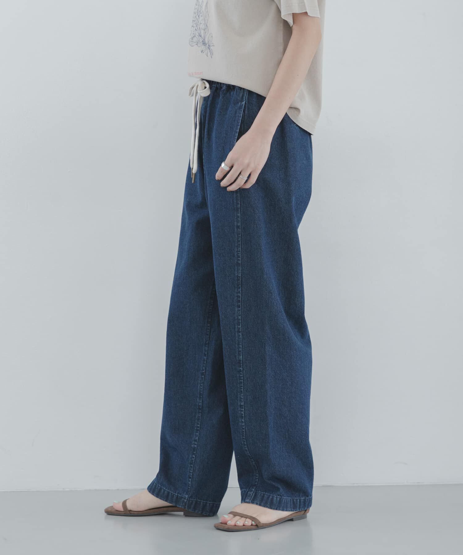 Sonny Label 「イージーカーブデニムパンツ」|デニム|