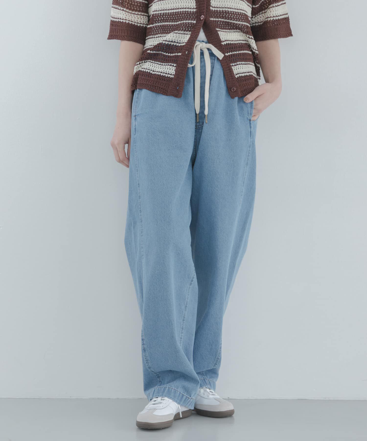 Sonny Label 「イージーカーブデニムパンツ」|デニム|