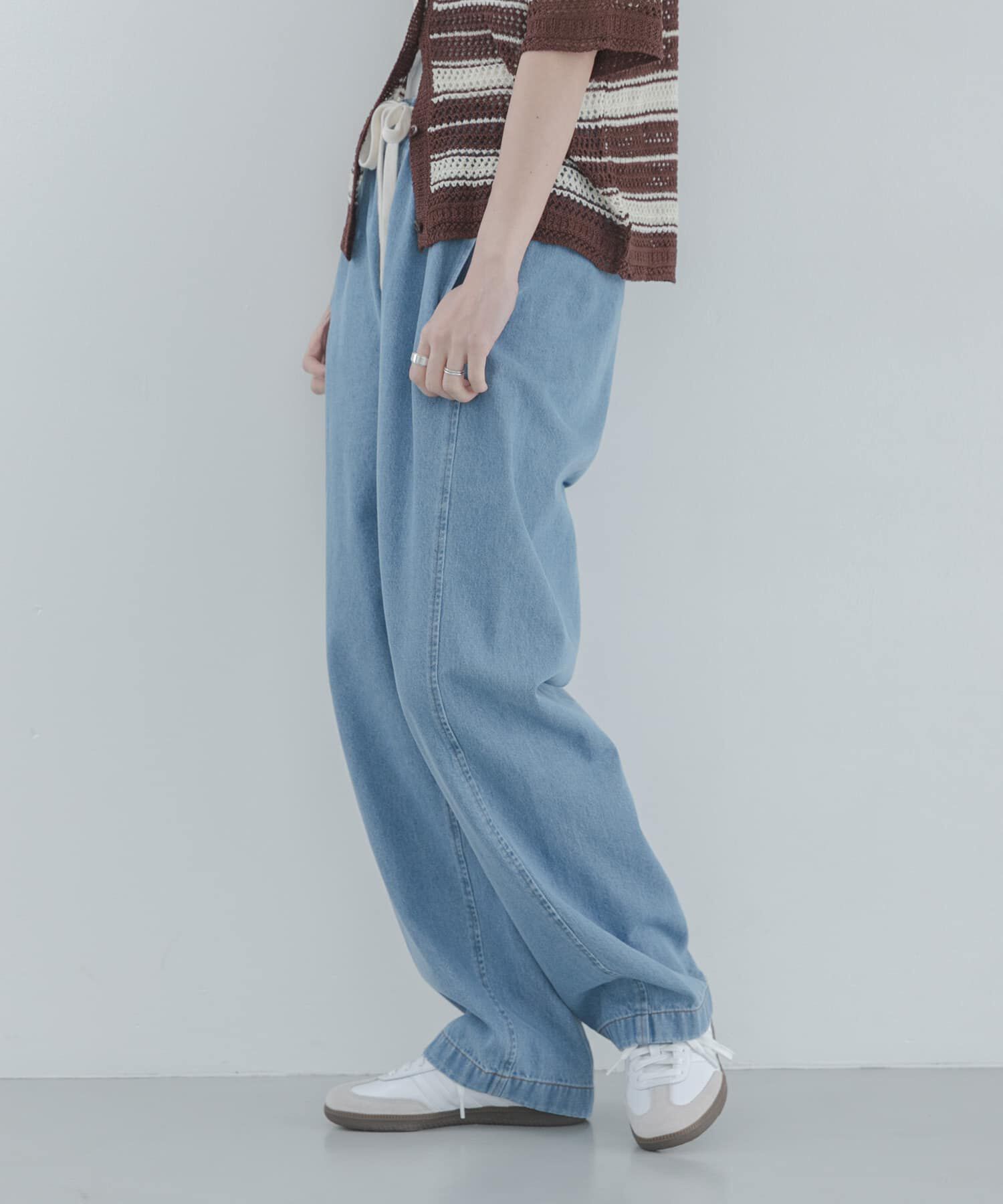 Sonny Label 「イージーカーブデニムパンツ」|デニム|