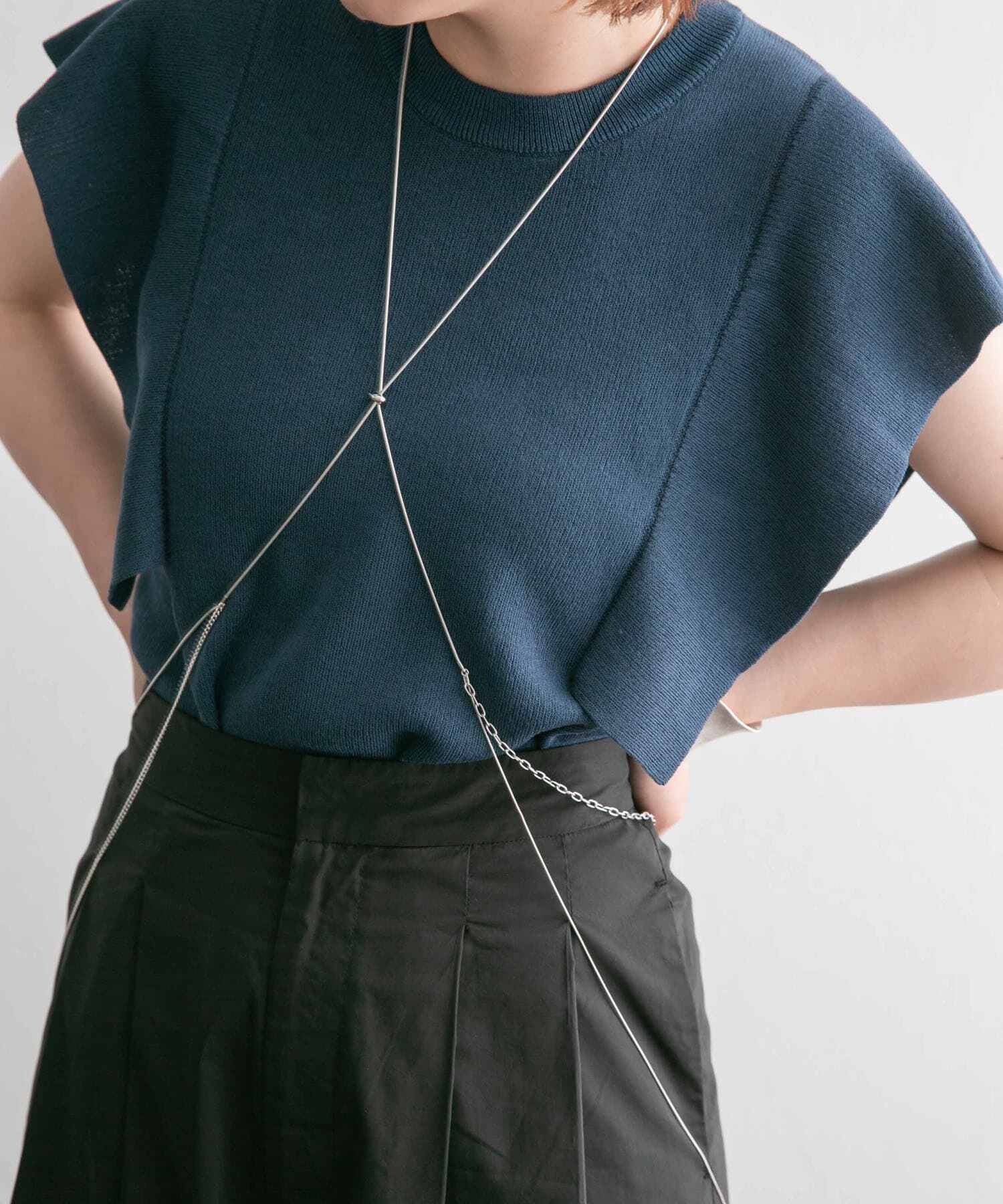  「マルチWAYチェーンビスチェ」|ネックレス|