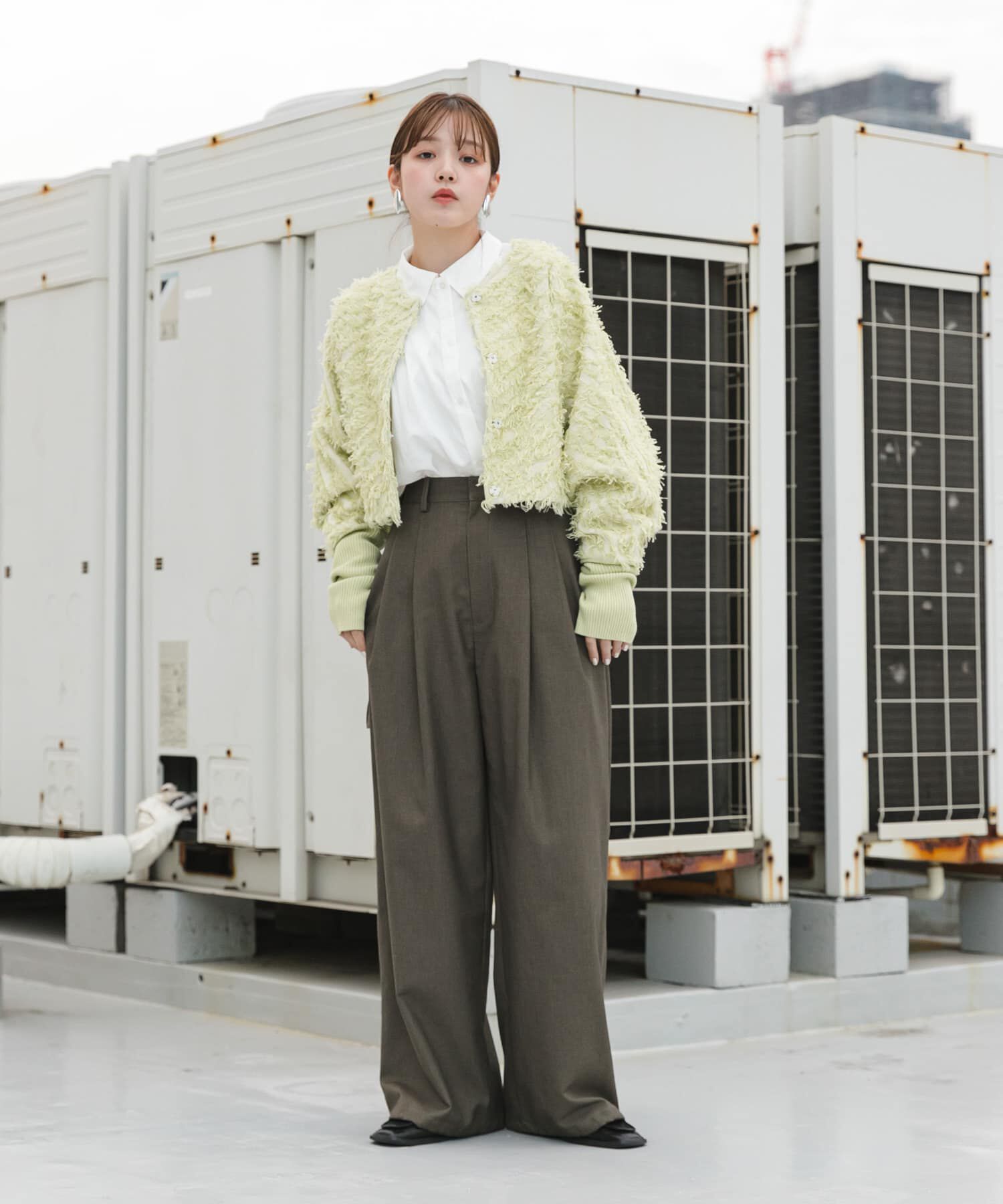  「2WAYレイヤードシャツ」|シャツ・ブラウス|