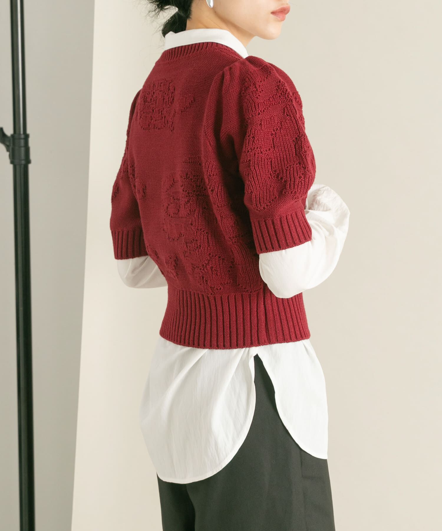  「2WAYレイヤードシャツ」|シャツ・ブラウス|