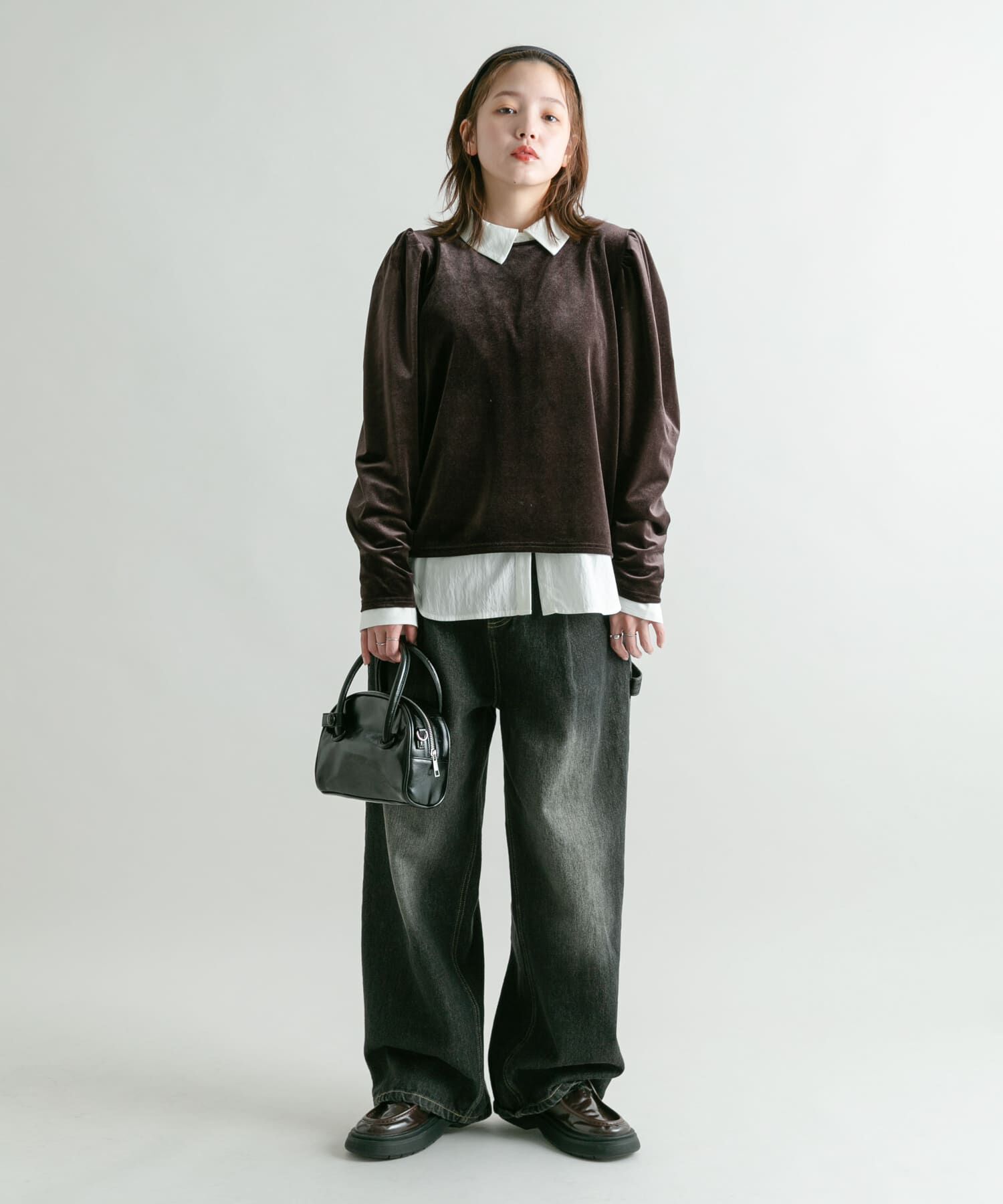  「2WAYレイヤードシャツ」|シャツ・ブラウス|