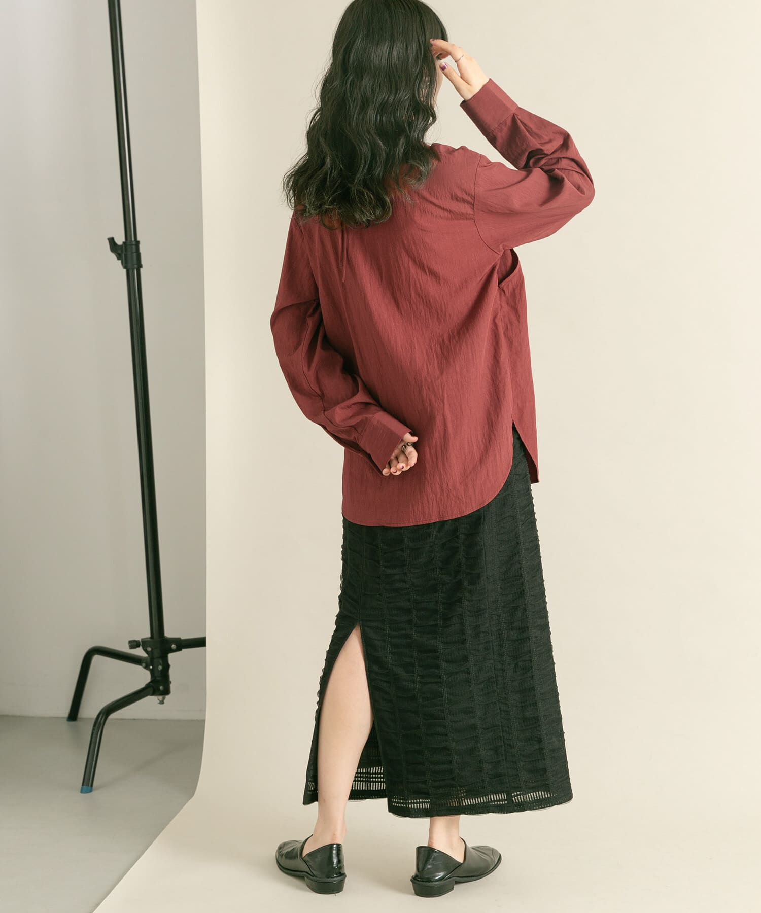  「2WAYレイヤードシャツ」|シャツ・ブラウス|