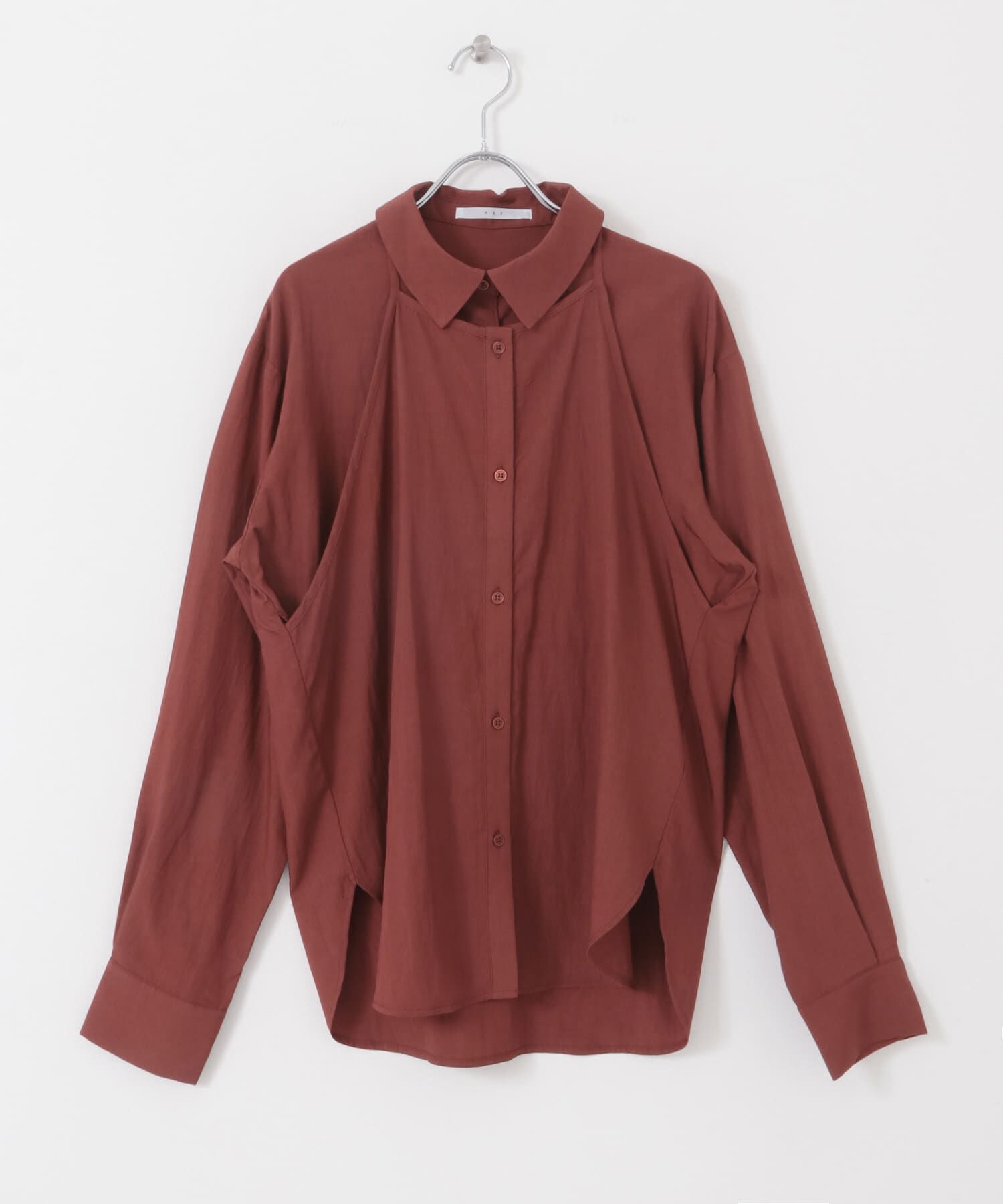  「2WAYレイヤードシャツ」|シャツ・ブラウス|