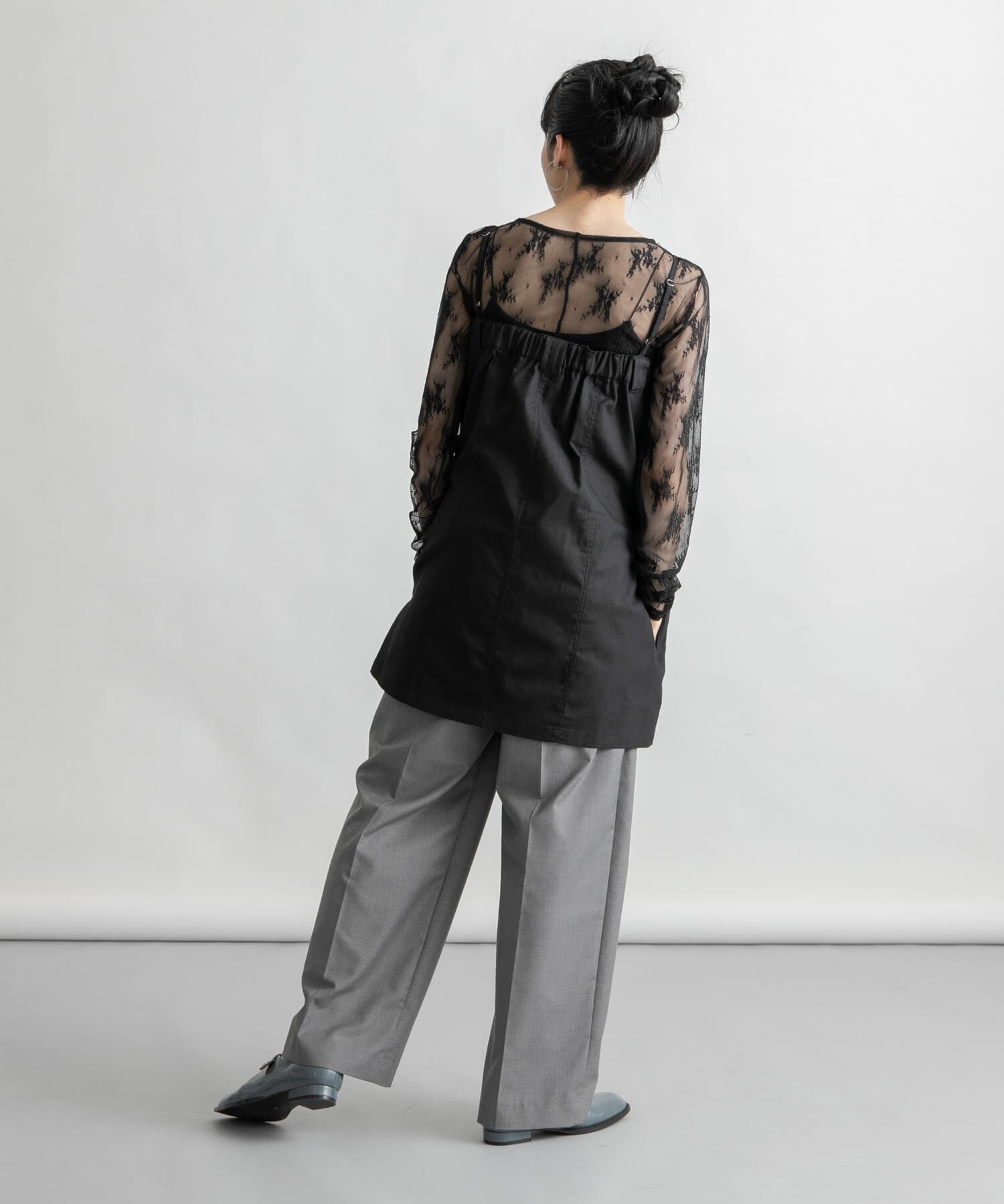  「フロントZIPミニワンピース」|ワンピース|