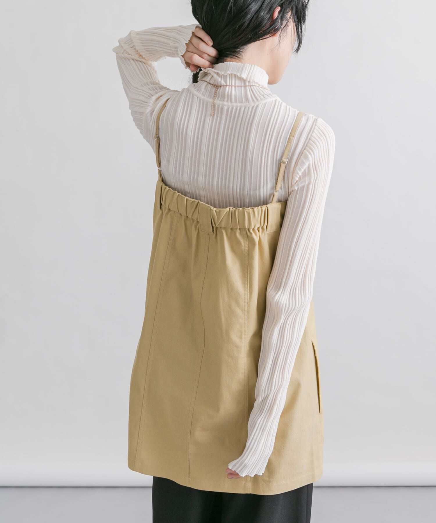  「フロントZIPミニワンピース」|ワンピース|