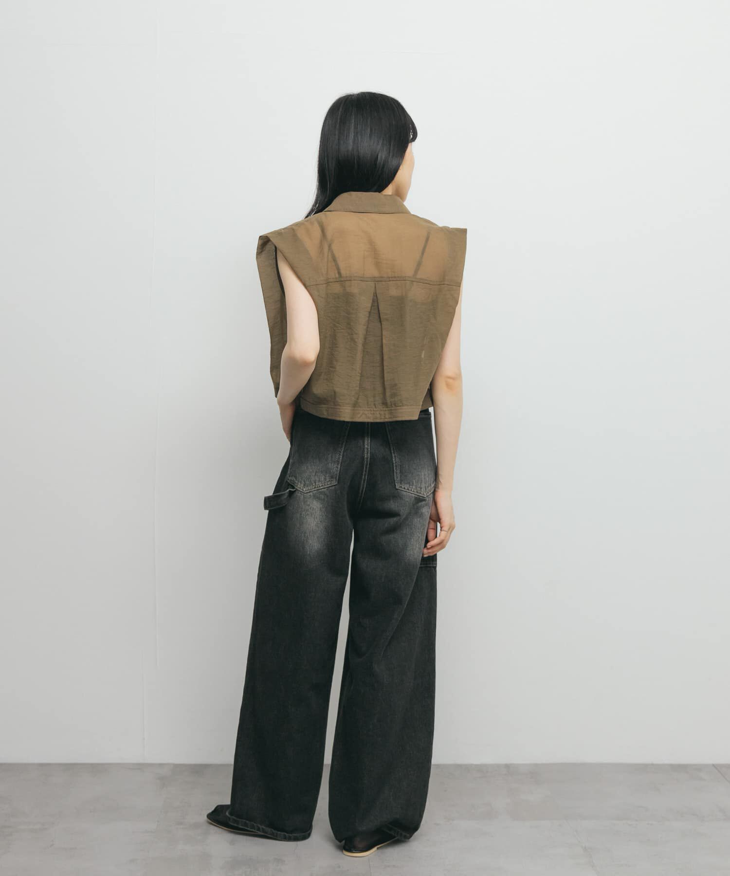  「ショルダータックコンパクトシャツ」|シャツ・ブラウス|