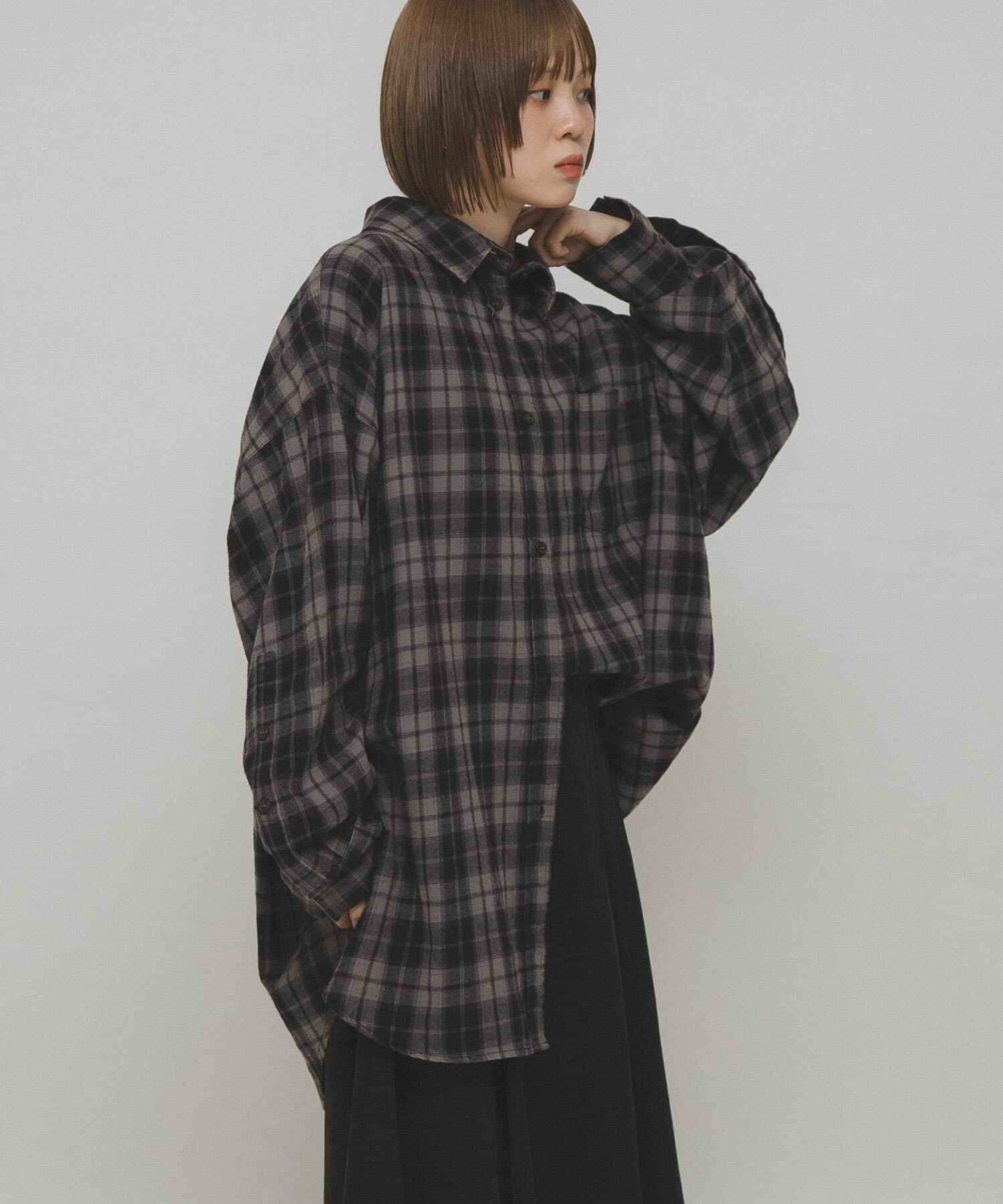  「BIGチェックシャツ」|シャツ・ブラウス|