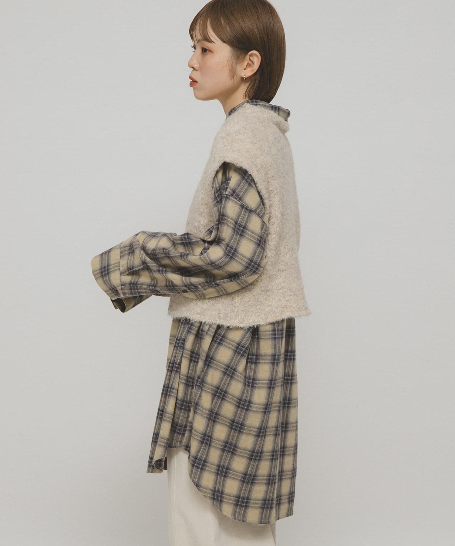  「BIGチェックシャツ」|シャツ・ブラウス|