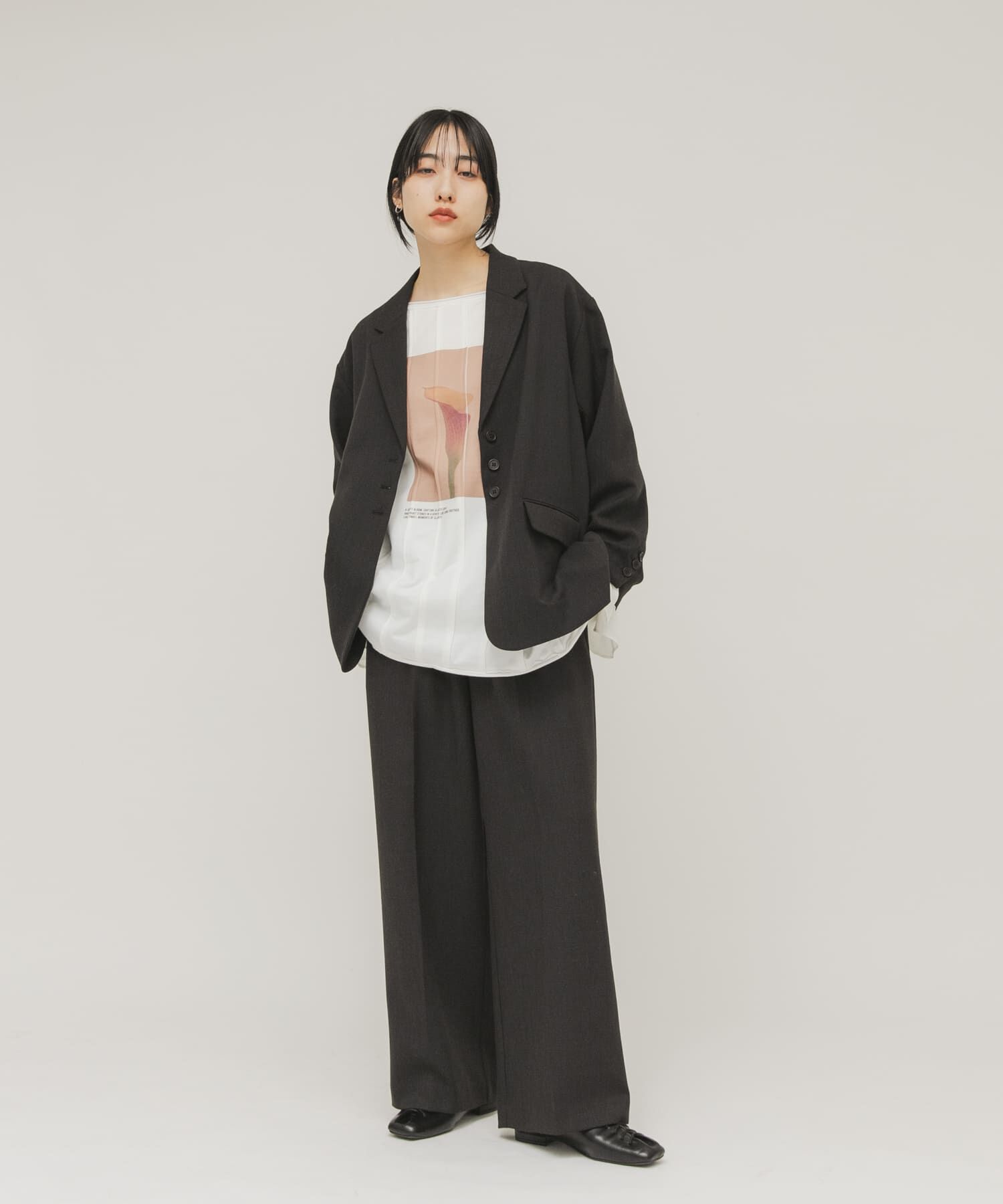  「ワンタックミニマルパンツ」|その他|