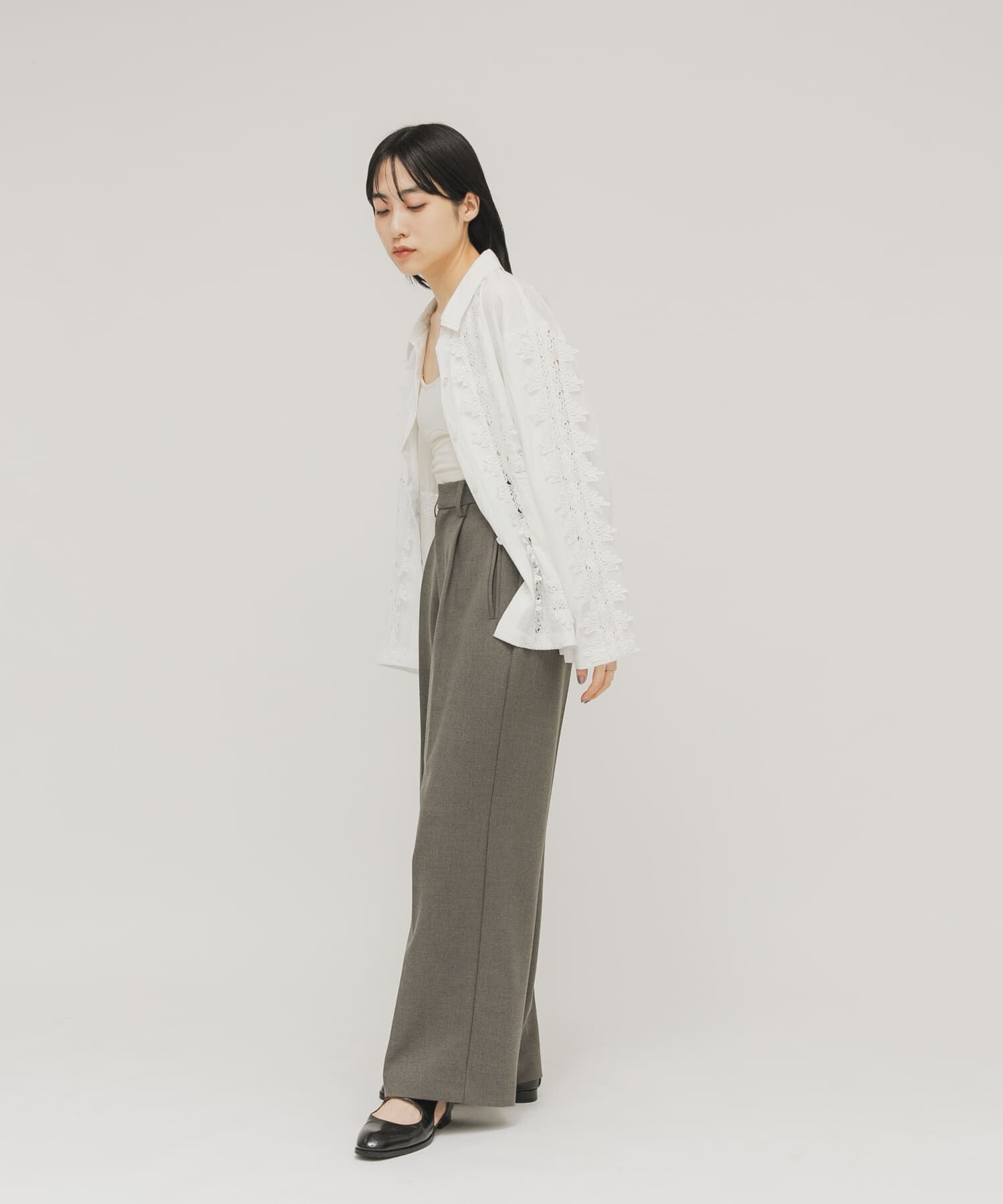  「ワンタックミニマルパンツ」|その他|