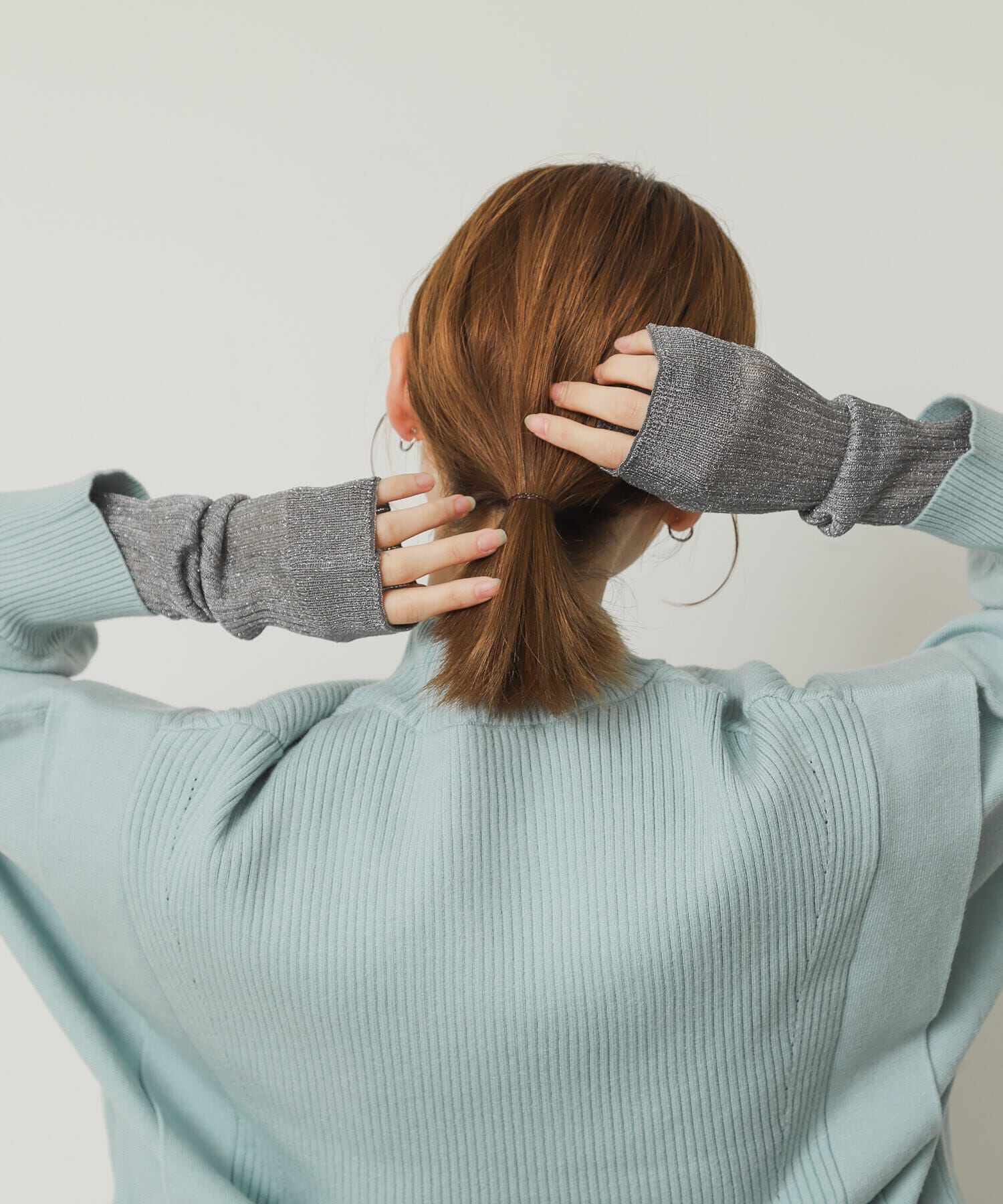 SENSE OF PLACE by URBAN RESEARCH「アソートアームウォーマー」|手袋|グレー