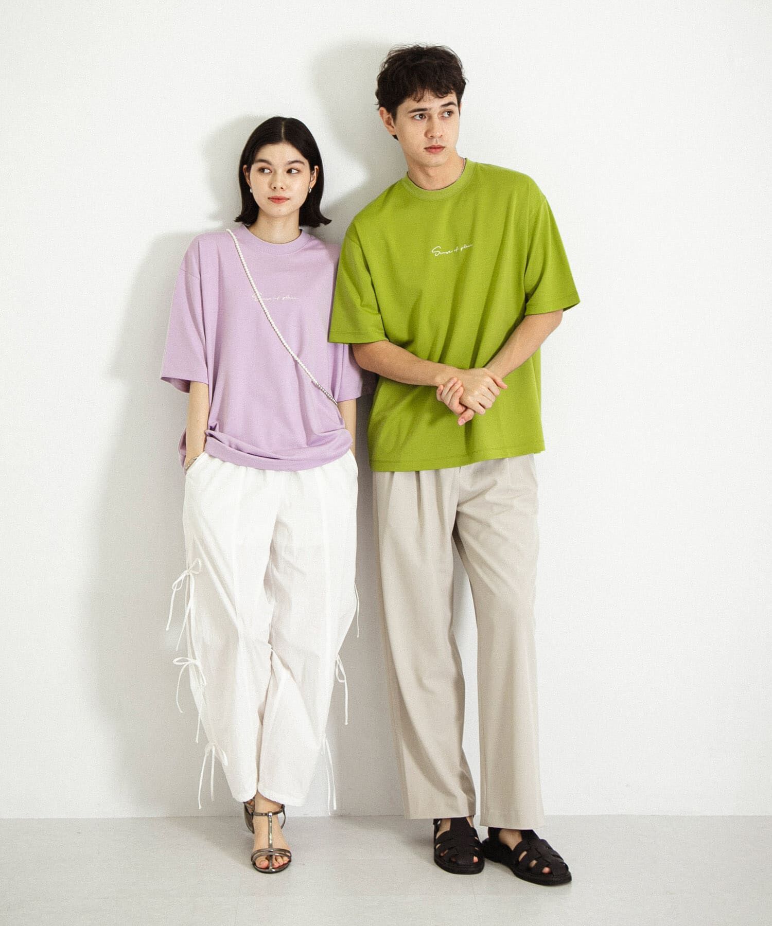 SENSE OF PLACE by URBAN RESEARCH「シシュウポンチショートスリーブTシャツ」|Tシャツ・カットソー|