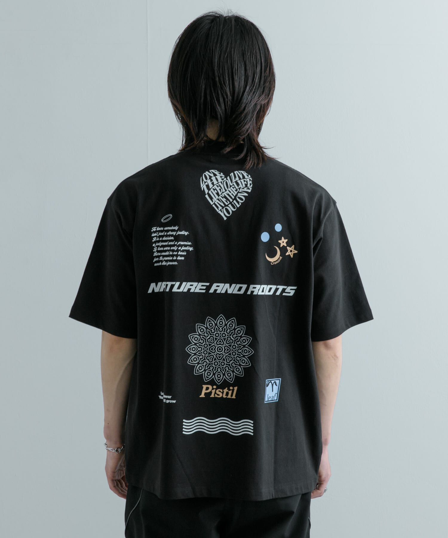 SENSE OF PLACE by URBAN RESEARCH「ロゴグラフィックTシャツ(5分袖) A」|Tシャツ・カットソー|