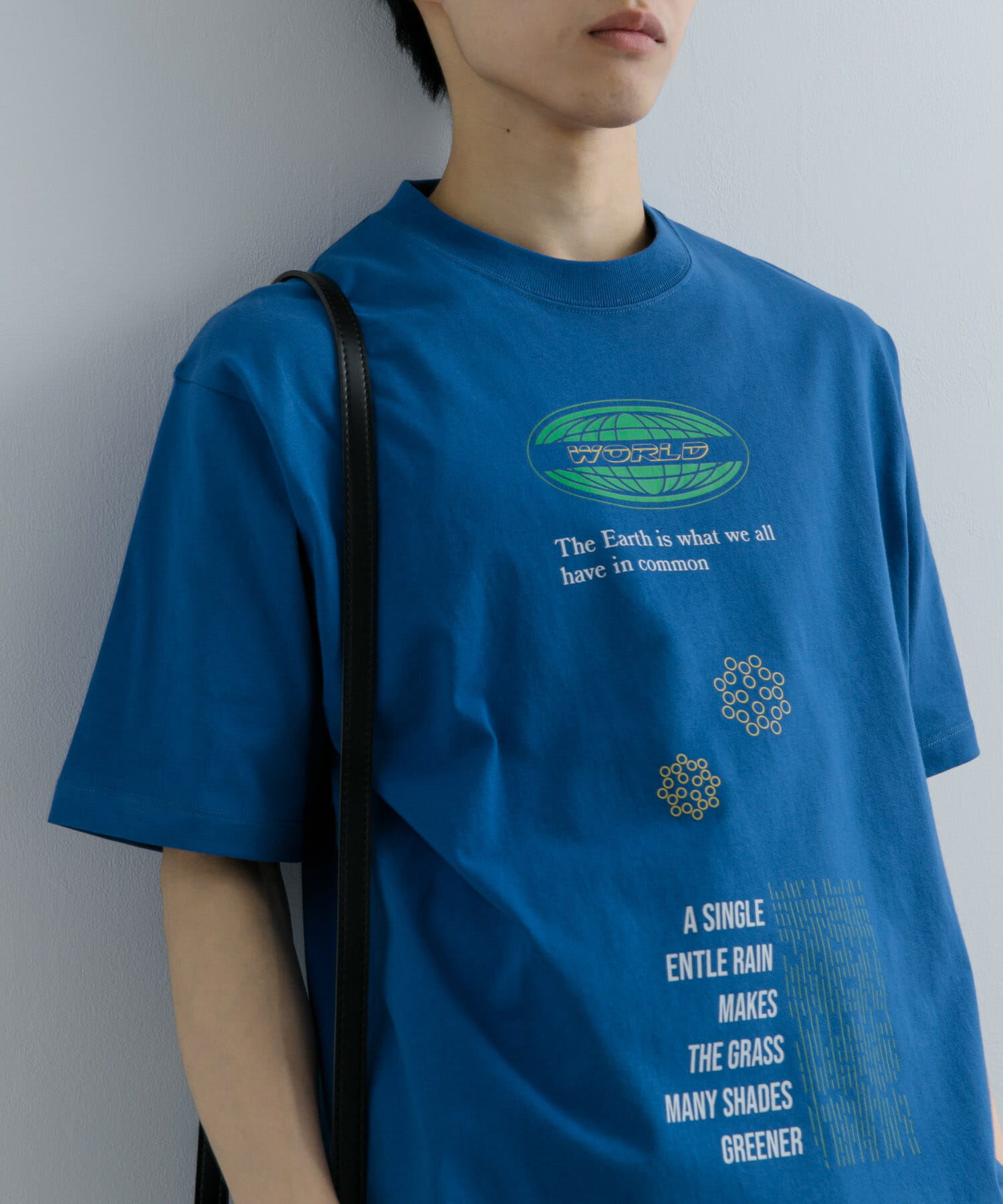 SENSE OF PLACE by URBAN RESEARCH「ロゴグラフィックTシャツ(5分袖) A」|Tシャツ・カットソー|