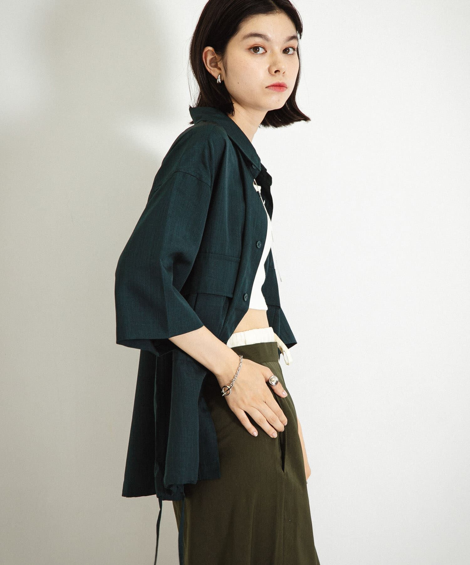 SENSE OF PLACE by URBAN RESEARCH「CPOサイドデザインルーズシャツ」|シャツ・ブラウス|