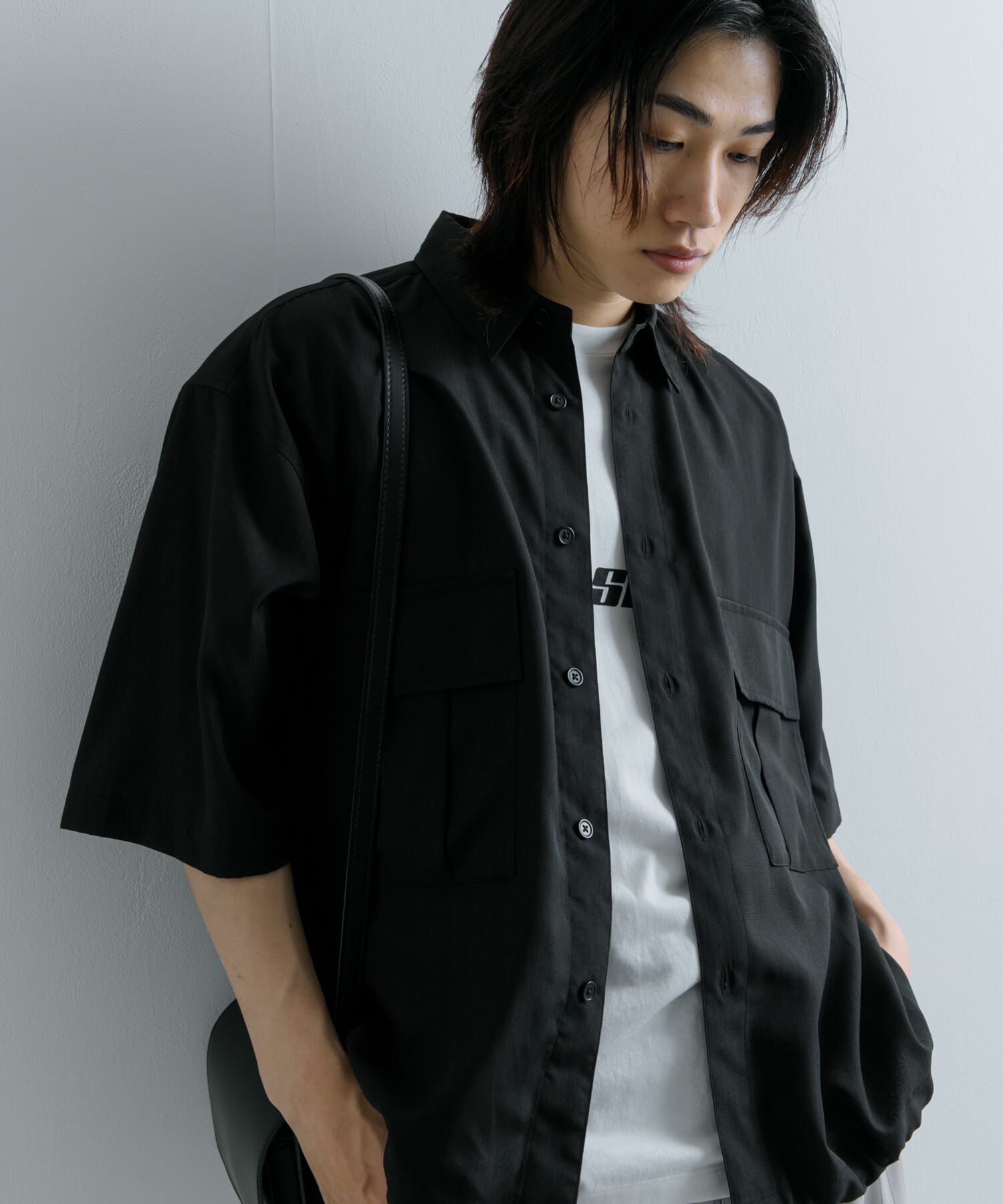 SENSE OF PLACE by URBAN RESEARCH「CPOサイドデザインルーズシャツ」|シャツ・ブラウス|