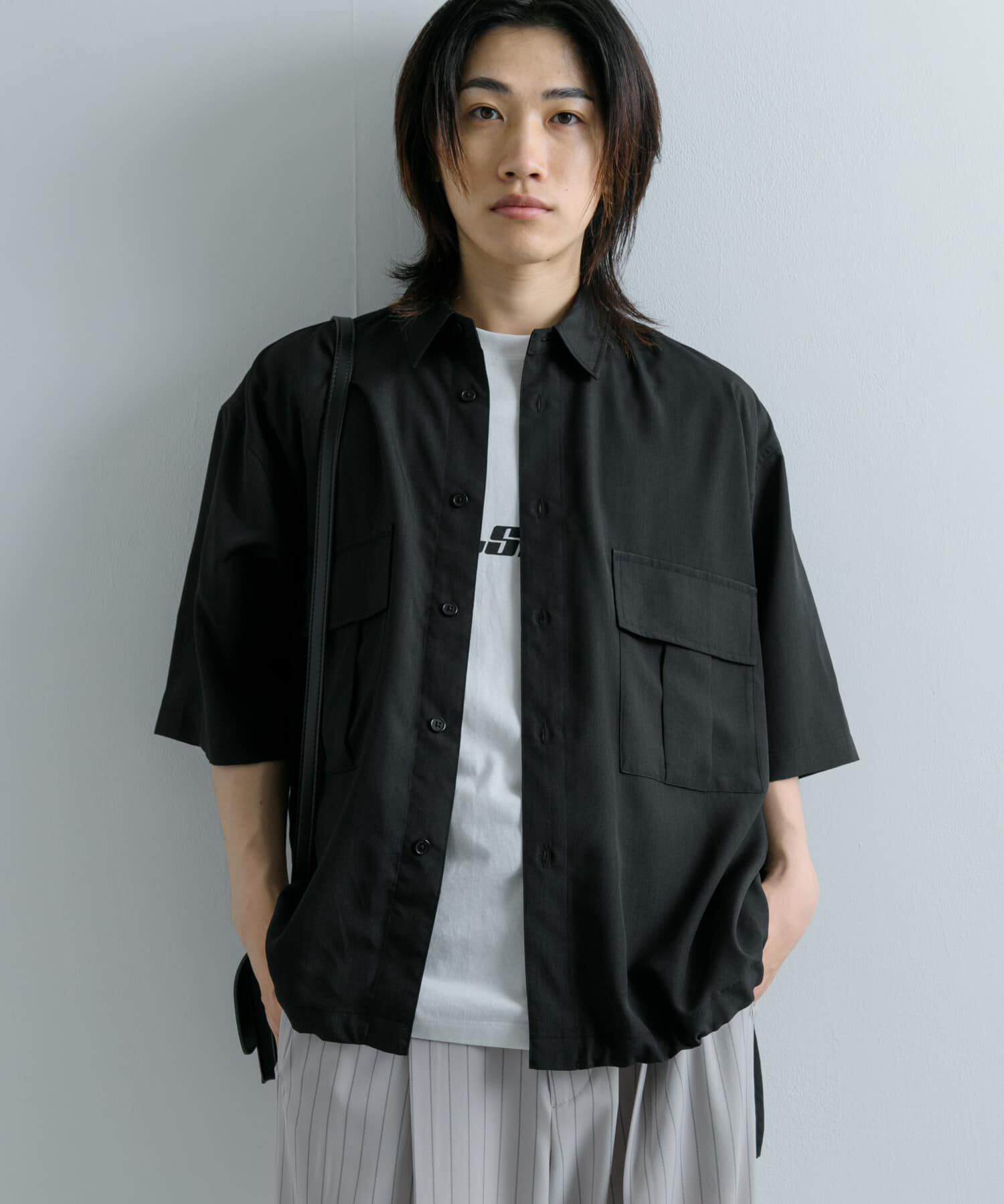 SENSE OF PLACE by URBAN RESEARCH「CPOサイドデザインルーズシャツ」|シャツ・ブラウス|