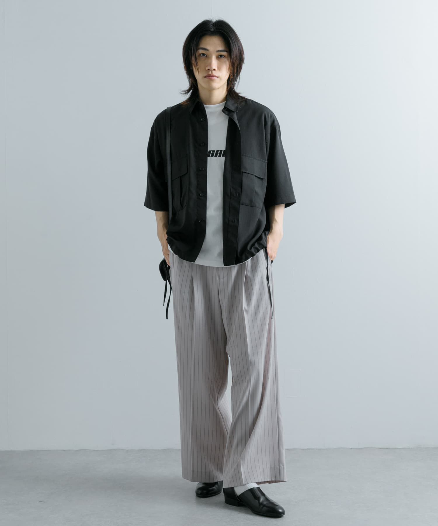 SENSE OF PLACE by URBAN RESEARCH「CPOサイドデザインルーズシャツ」|シャツ・ブラウス|