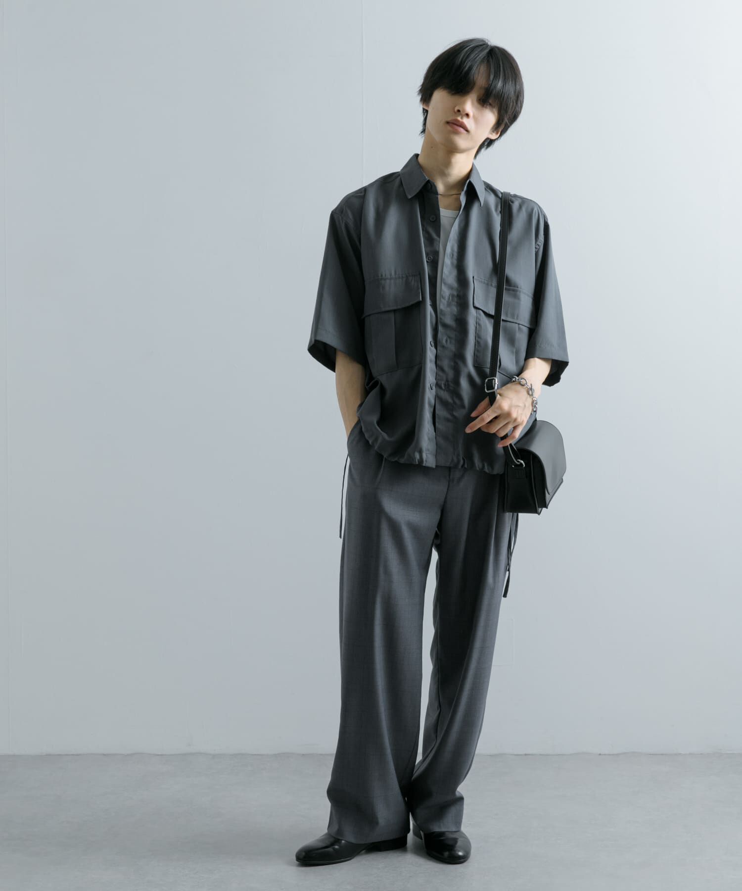 SENSE OF PLACE by URBAN RESEARCH「CPOサイドデザインルーズシャツ」|シャツ・ブラウス|