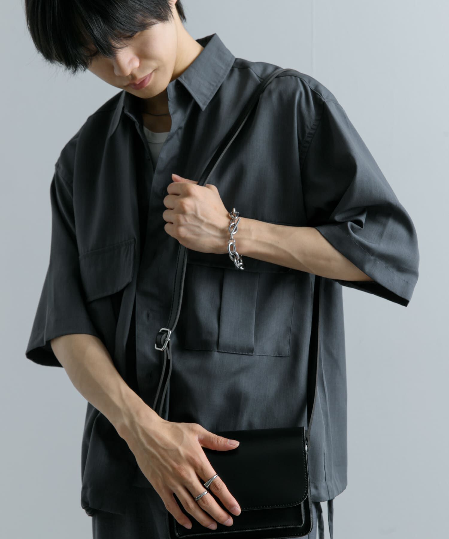 SENSE OF PLACE by URBAN RESEARCH「CPOサイドデザインルーズシャツ」|シャツ・ブラウス|