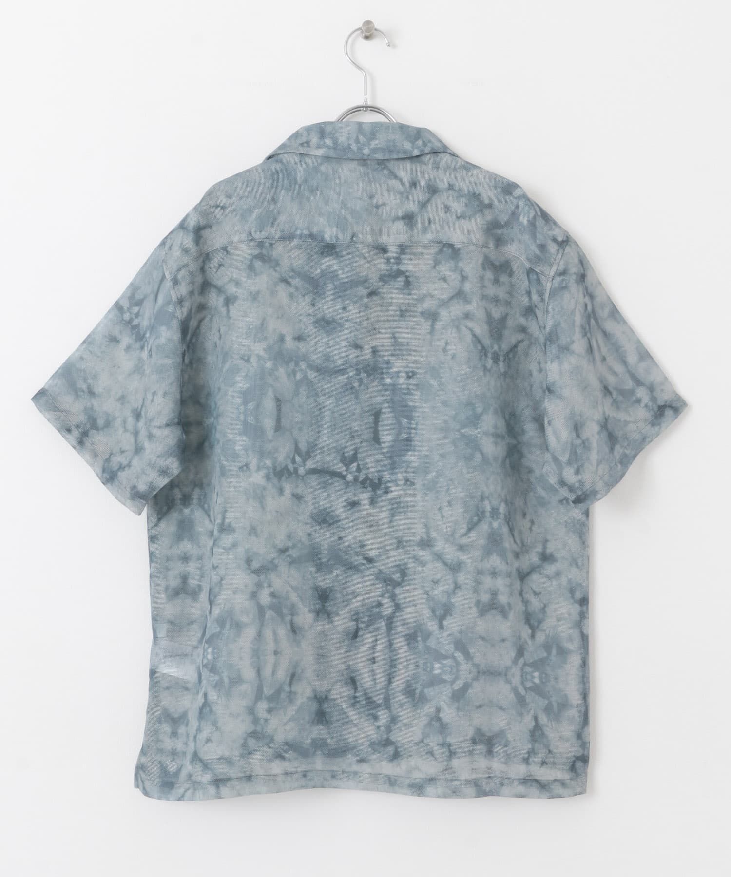 SENSE OF PLACE by URBAN RESEARCH「シアープリントオープンカラーショートスリーブシャツ」|シャツ・ブラウス|