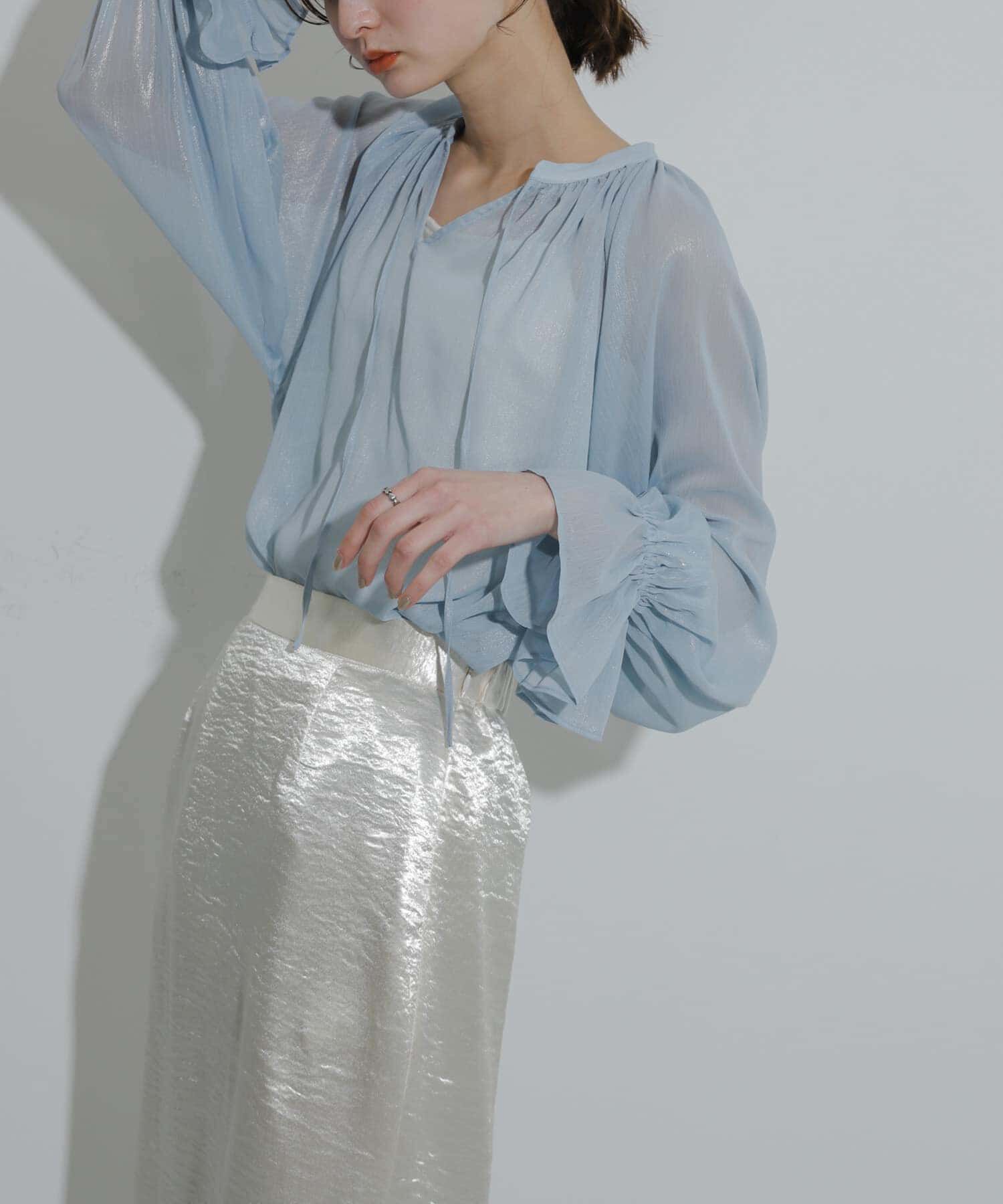 SENSE OF PLACE by URBAN RESEARCH「ハクプリントブラウス」|シャツ・ブラウス|