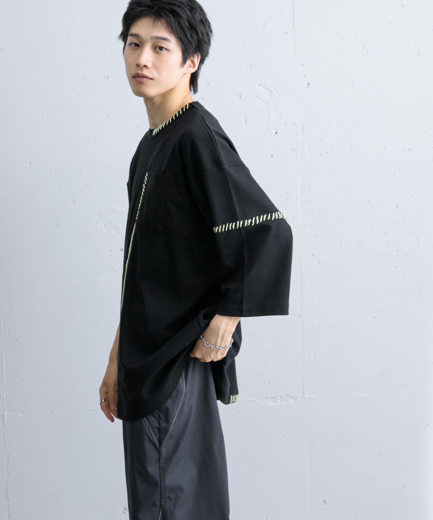 SENSE OF PLACE by URBAN RESEARCH「ハンドステッチルーズTシャツ」|Tシャツ・カットソー|