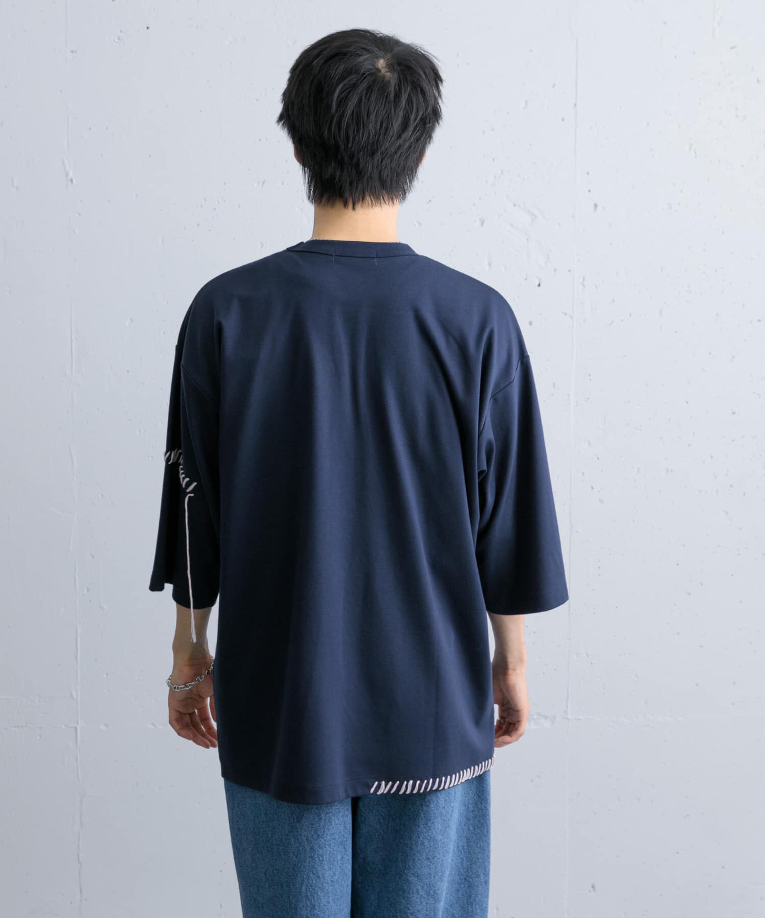 SENSE OF PLACE by URBAN RESEARCH「ハンドステッチルーズTシャツ」|Tシャツ・カットソー|