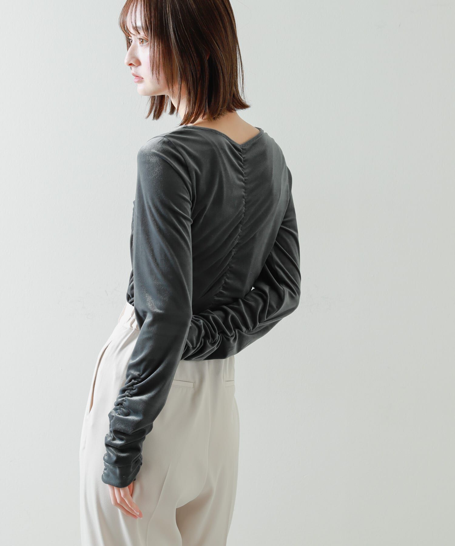 SENSE OF PLACE by URBAN RESEARCH「シアーベロアTシャツ」|Tシャツ・カットソー|