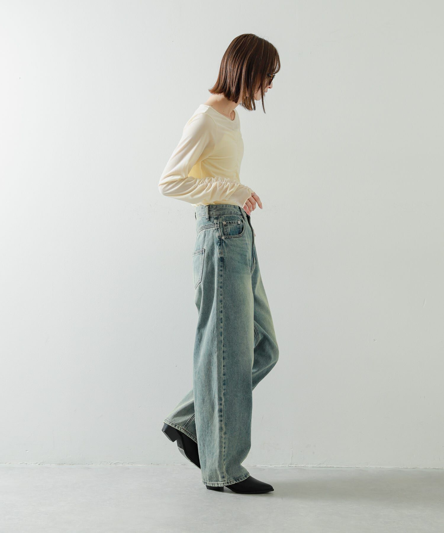 SENSE OF PLACE by URBAN RESEARCH「シアーベロアTシャツ」|Tシャツ・カットソー|