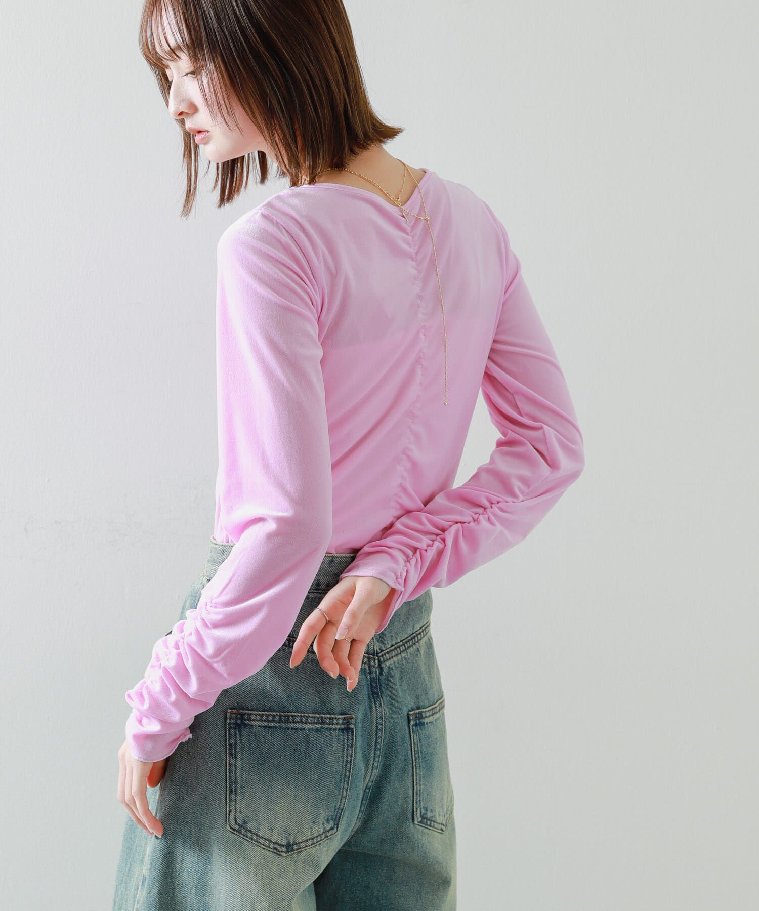 SENSE OF PLACE by URBAN RESEARCH「シアーベロアTシャツ」|Tシャツ・カットソー|