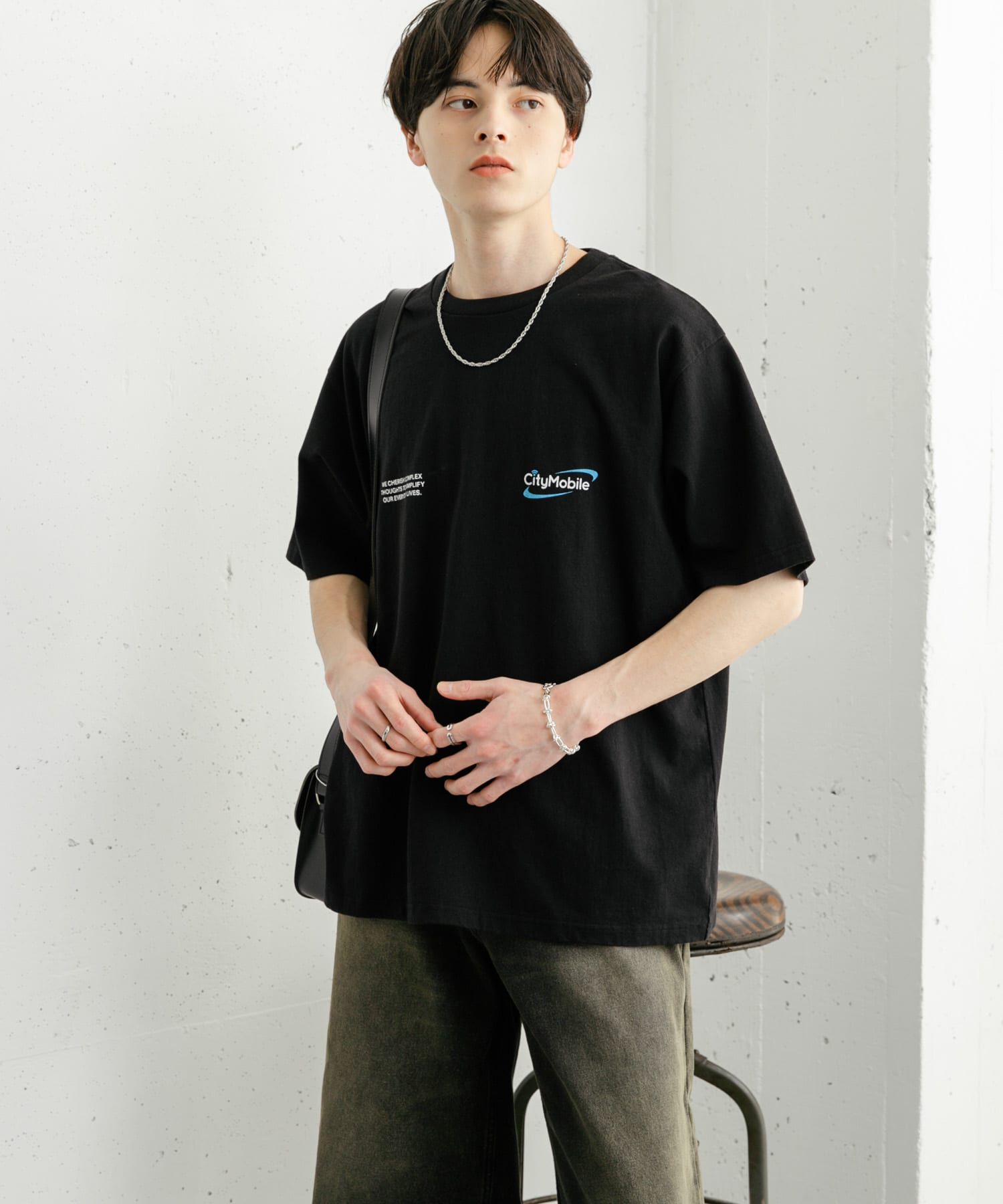SENSE OF PLACE by URBAN RESEARCH「DEVICE ショートスリーブプリント Tシャツ A」|Tシャツ・カットソー|