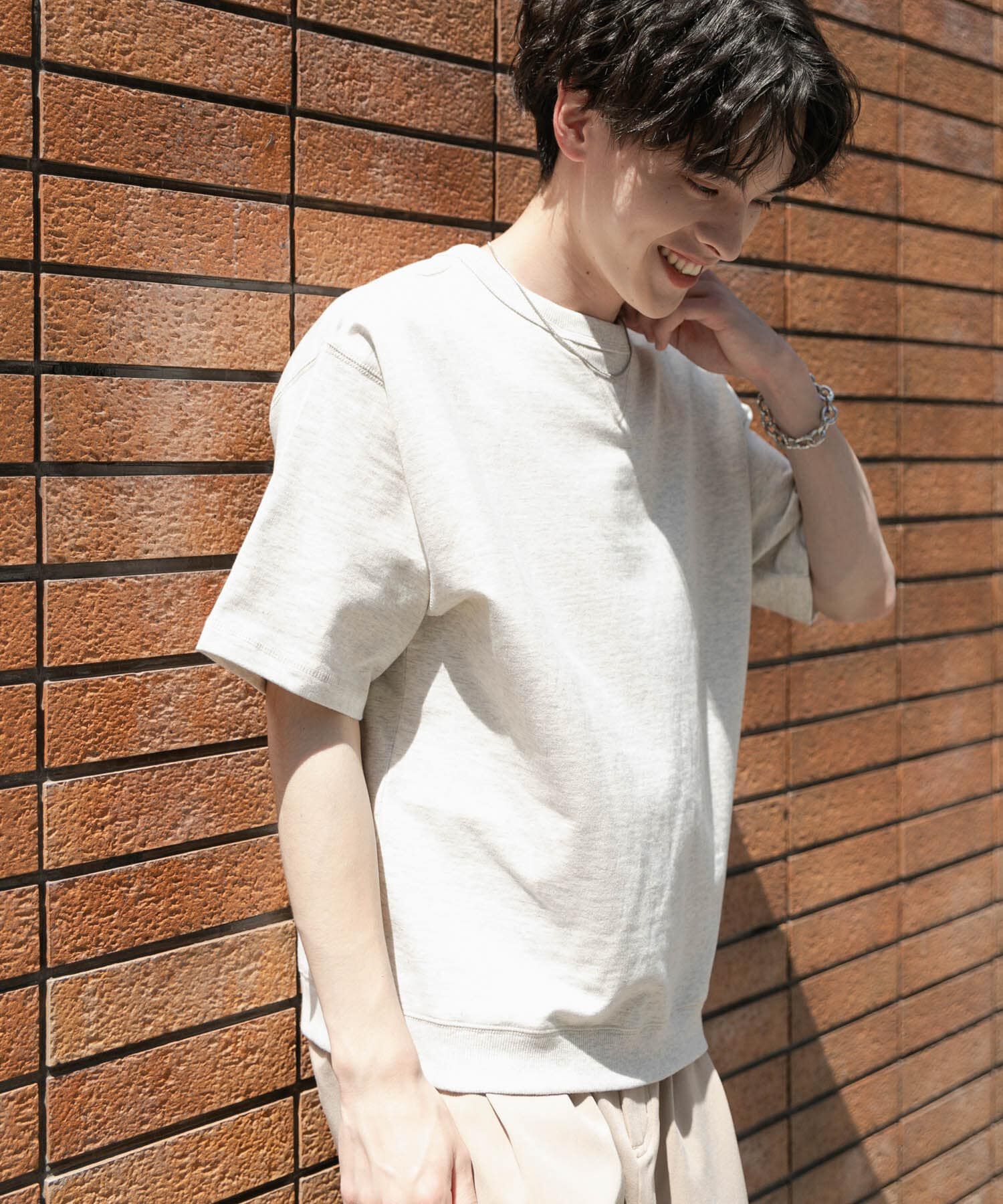 SENSE OF PLACE by URBAN RESEARCH「ライトスウェットショートスリーブTシャツ」|Tシャツ・カットソー|