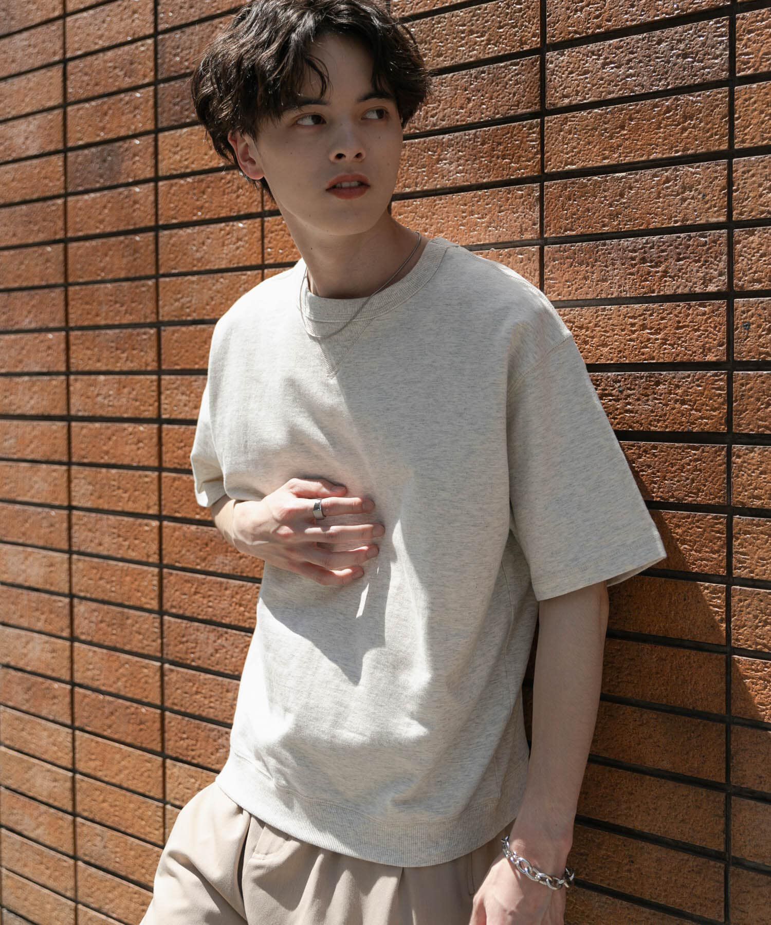 SENSE OF PLACE by URBAN RESEARCH「ライトスウェットショートスリーブTシャツ」|Tシャツ・カットソー|