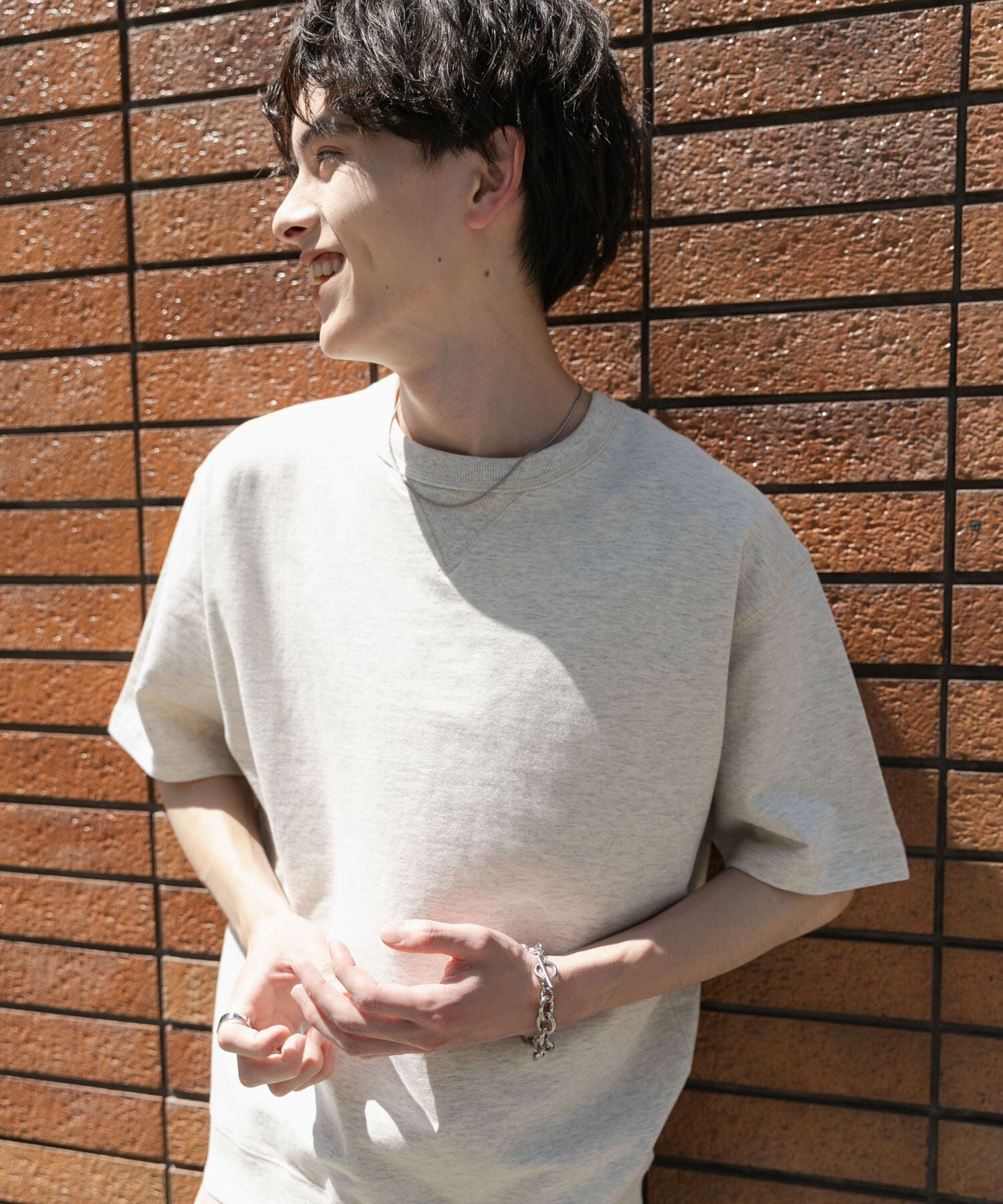 SENSE OF PLACE by URBAN RESEARCH「ライトスウェットショートスリーブTシャツ」|Tシャツ・カットソー|