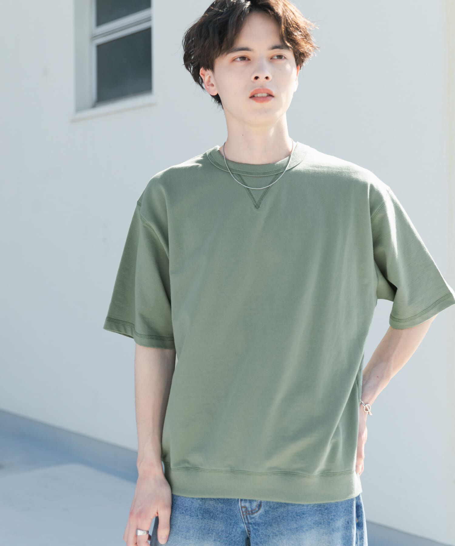 SENSE OF PLACE by URBAN RESEARCH「ライトスウェットショートスリーブTシャツ」|Tシャツ・カットソー|