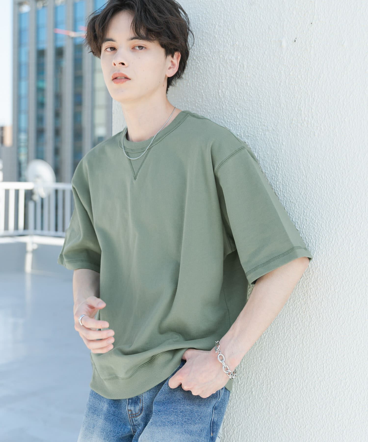 SENSE OF PLACE by URBAN RESEARCH「ライトスウェットショートスリーブTシャツ」|Tシャツ・カットソー|