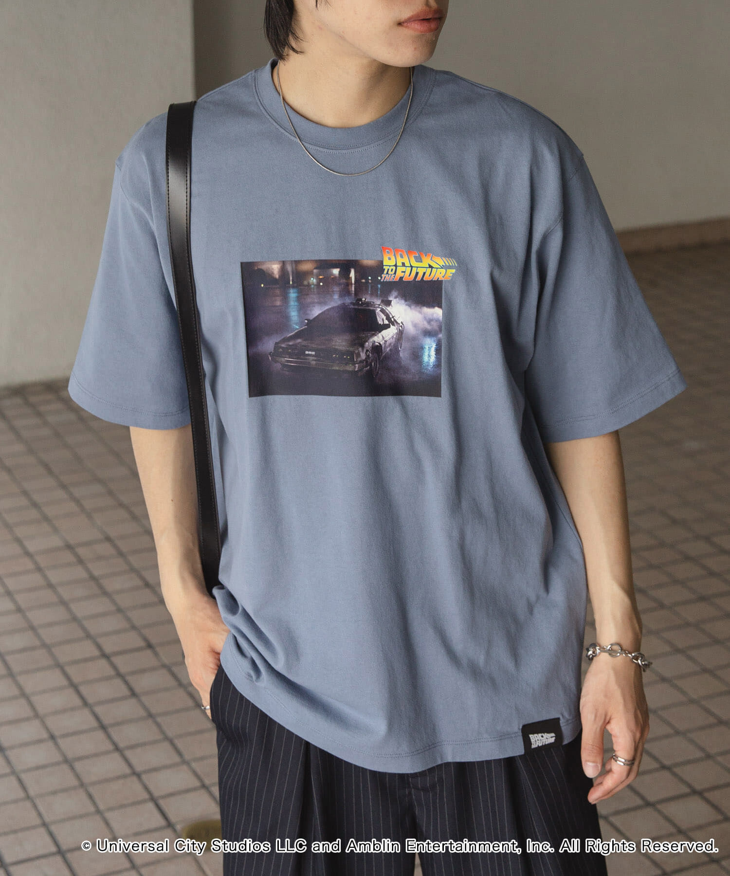 SENSE OF PLACE by URBAN RESEARCH「『別注』SENSE OF PLACE&times;BTTF クルーネックプリントTシャツ C」|Tシャツ・カットソー|