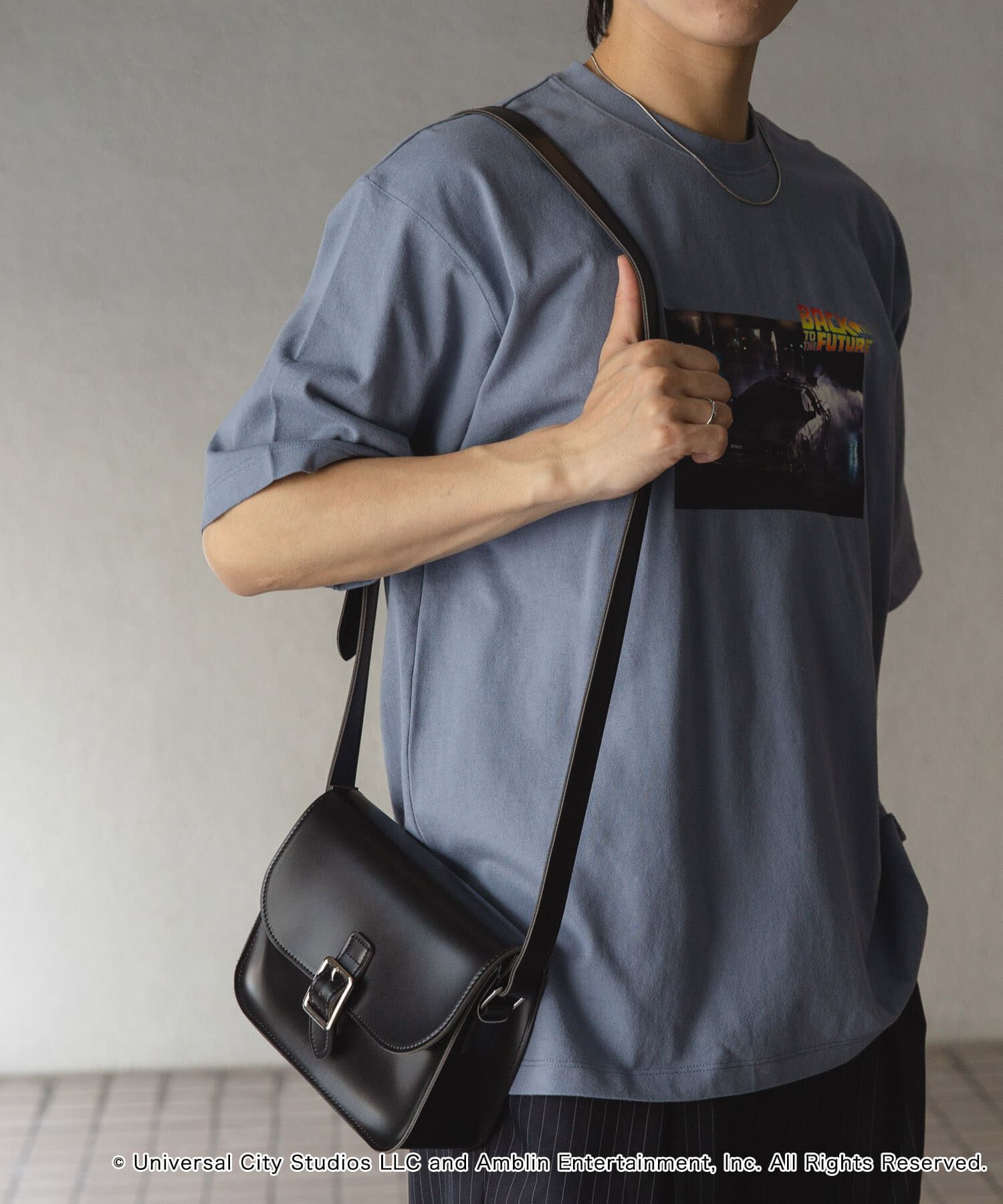 SENSE OF PLACE by URBAN RESEARCH「『別注』SENSE OF PLACE&times;BTTF クルーネックプリントTシャツ C」|Tシャツ・カットソー|