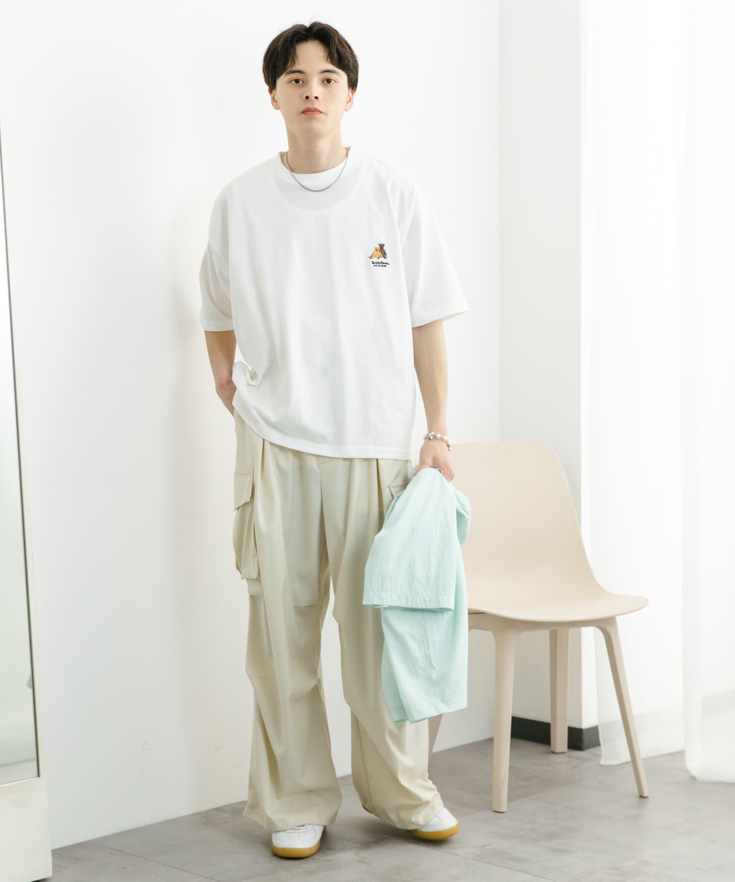SENSE OF PLACE by URBAN RESEARCH「『別注』TeddyBear&times;SENSE OF PLACE　ショートスリーブTシャツ」|Tシャツ・カットソー|