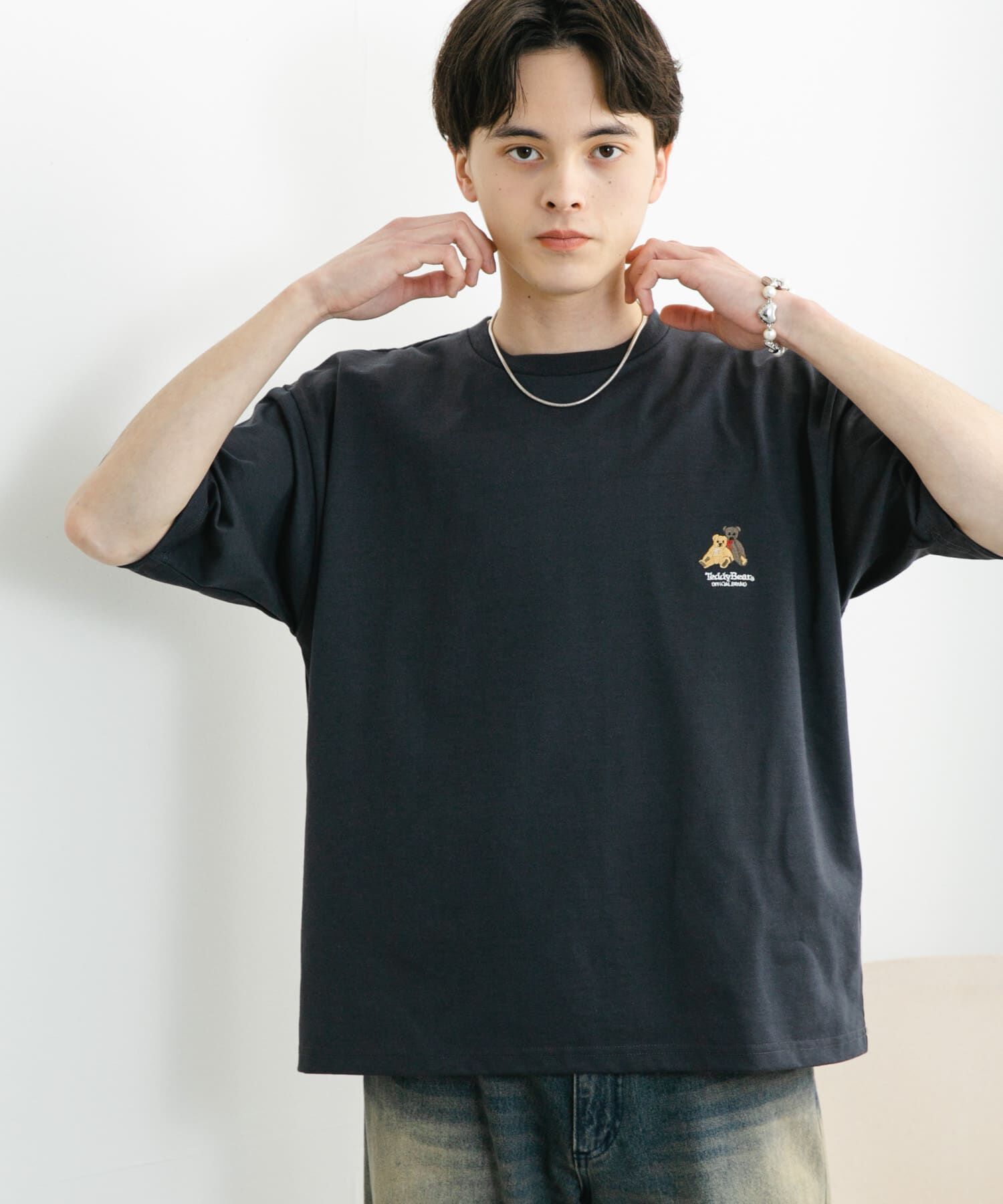SENSE OF PLACE by URBAN RESEARCH「『別注』TeddyBear&times;SENSE OF PLACE　ショートスリーブTシャツ」|Tシャツ・カットソー|
