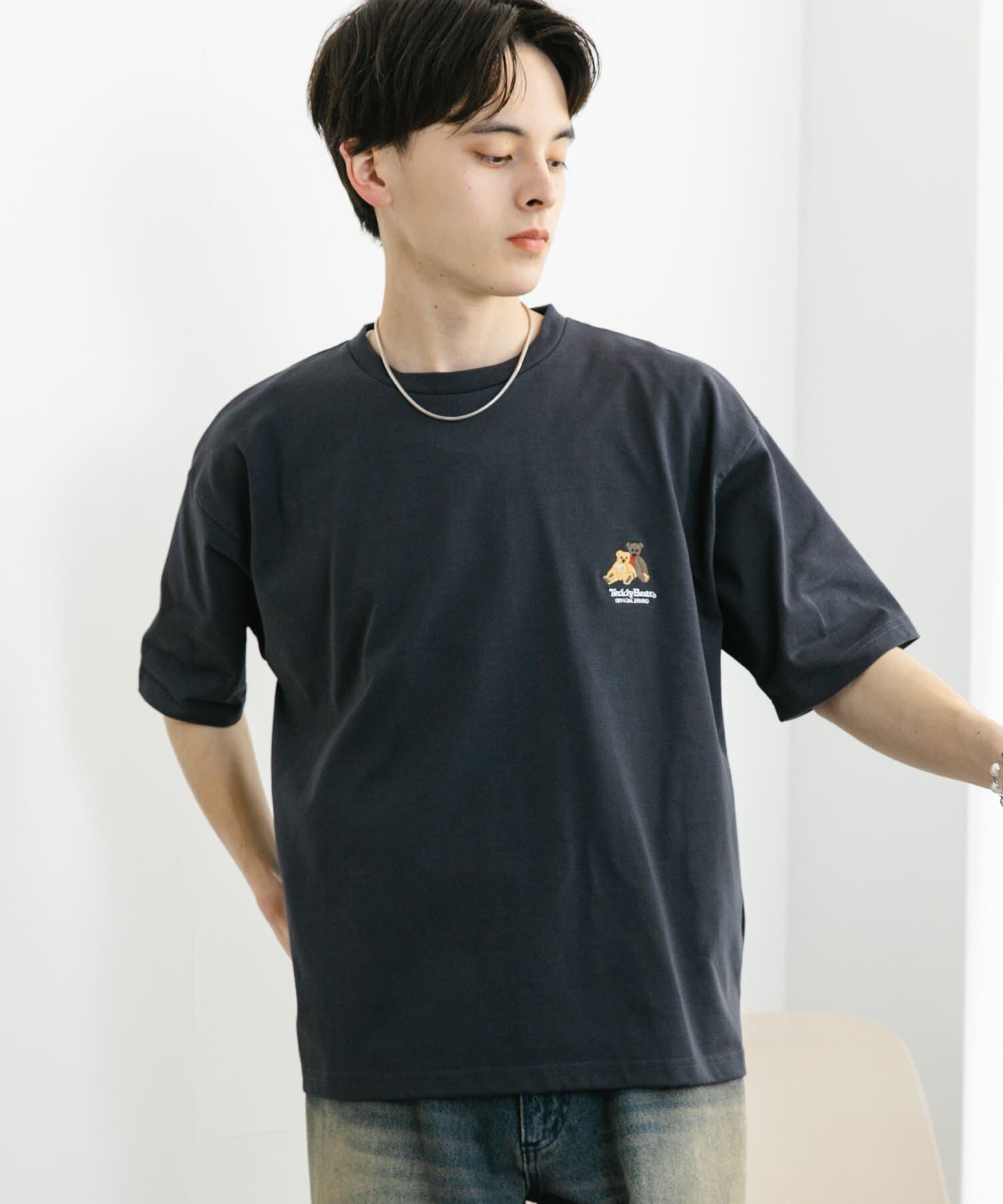 SENSE OF PLACE by URBAN RESEARCH「『別注』TeddyBear&times;SENSE OF PLACE　ショートスリーブTシャツ」|Tシャツ・カットソー|